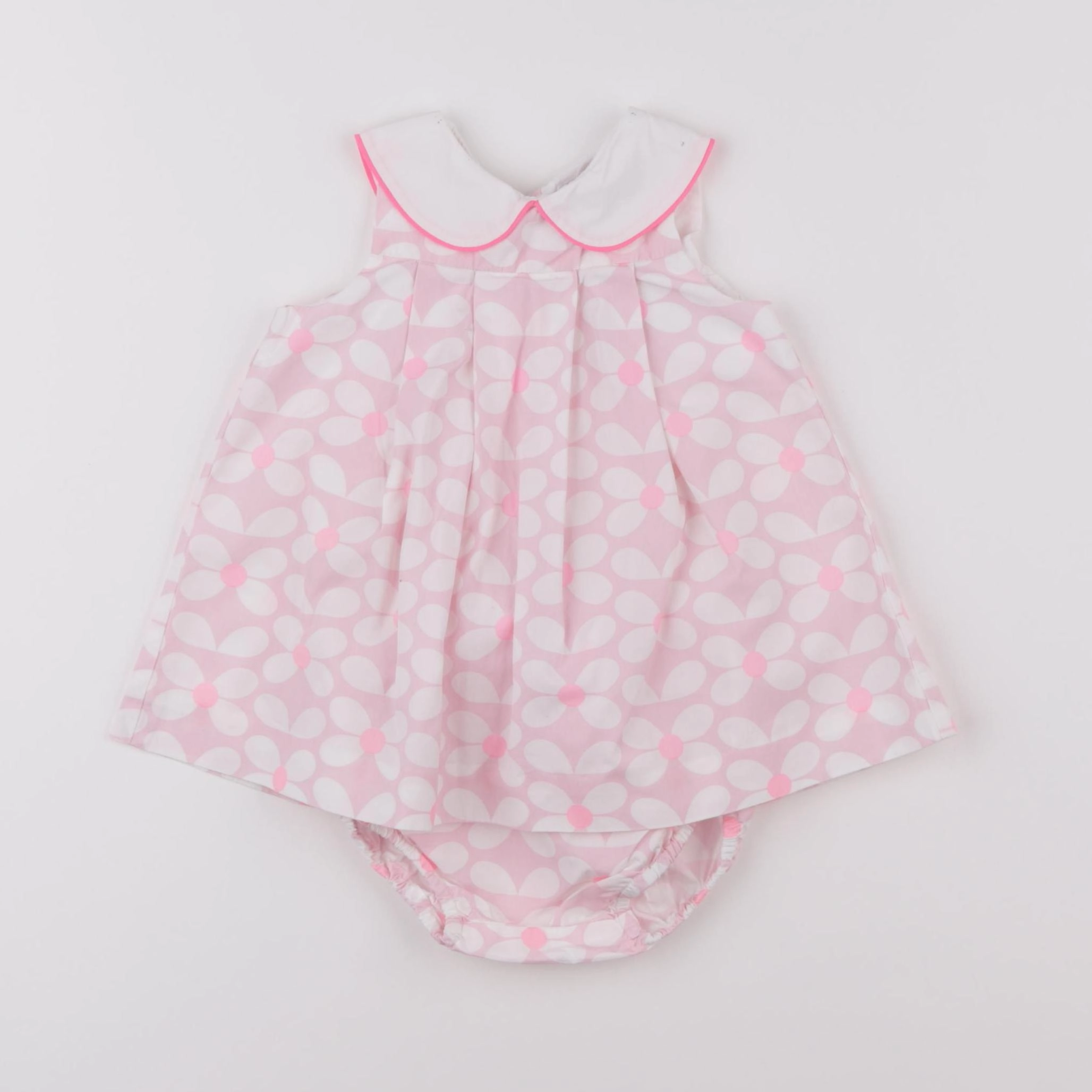 Jacadi - robe rose - 6 mois