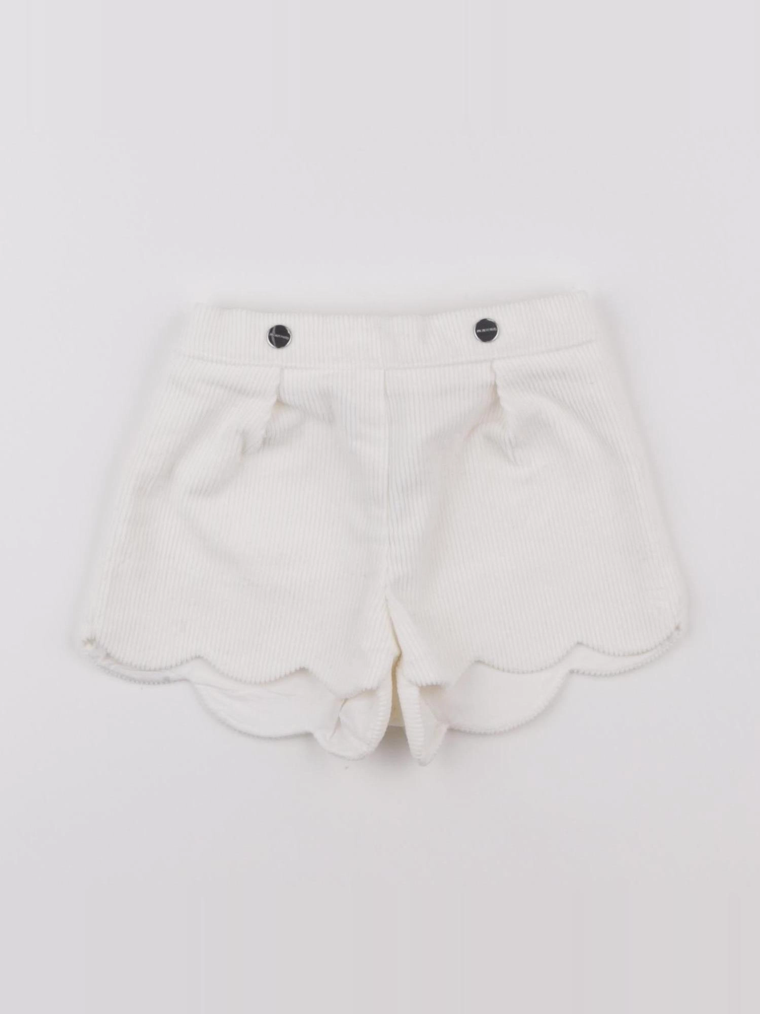 Jacadi - short blanc - 12 mois