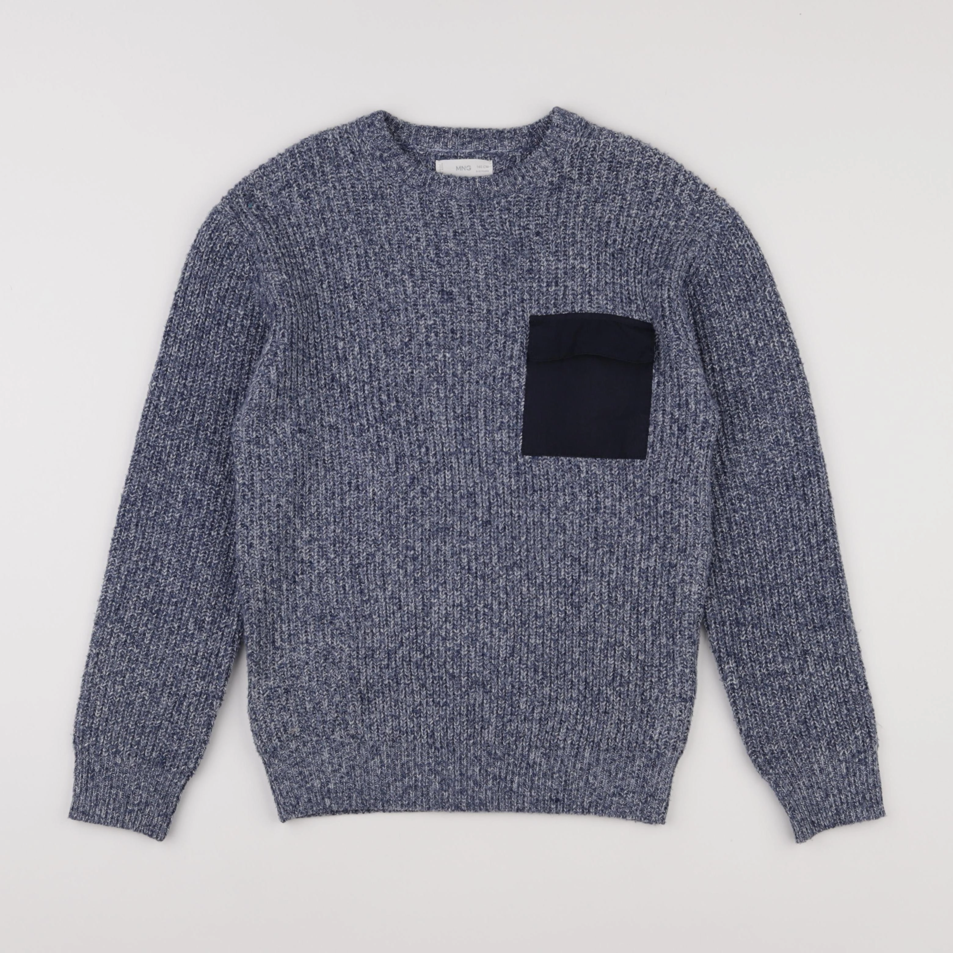 Mango - pull bleu - 9/10 ans