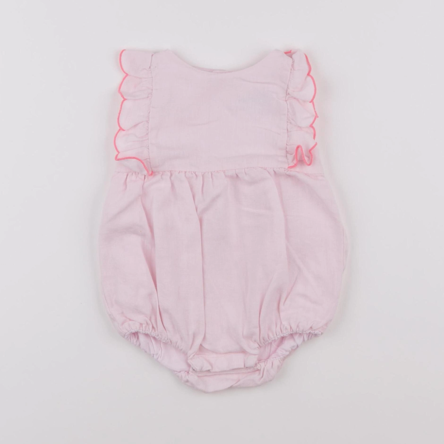 Jacadi - combinaison rose - 6 mois