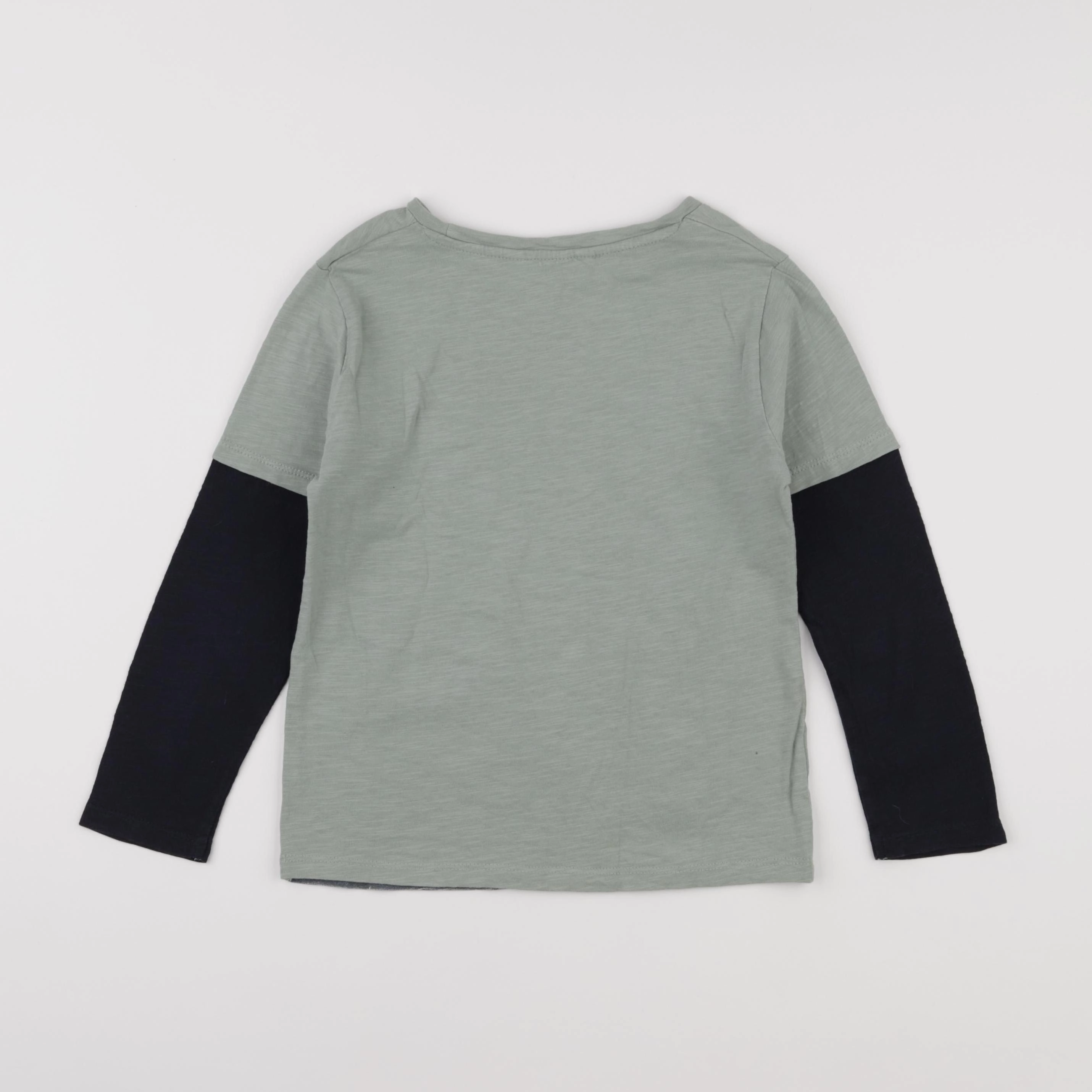 Mango - tee-shirt bleu - 5/6 ans