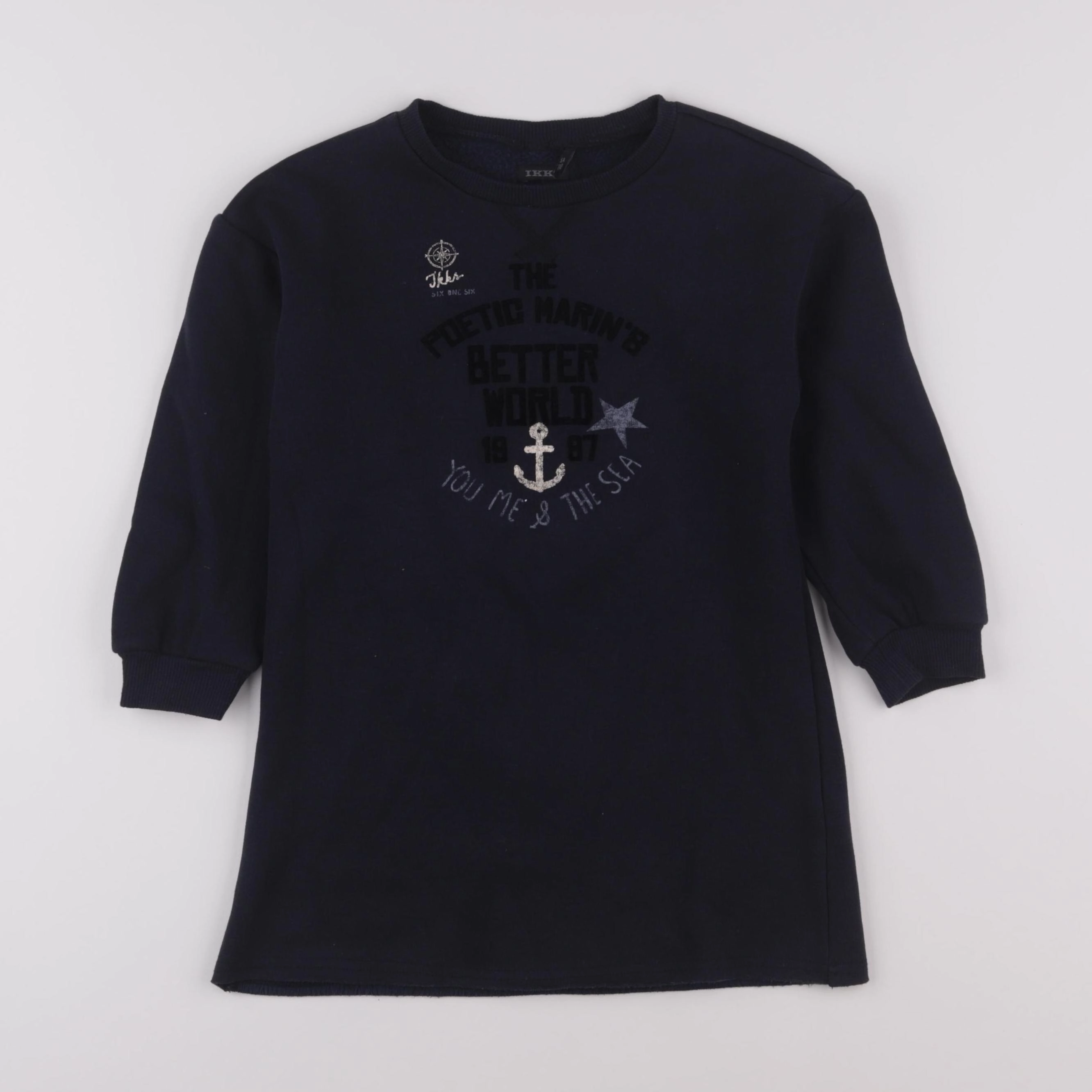 IKKS - robe bleu - 5 ans