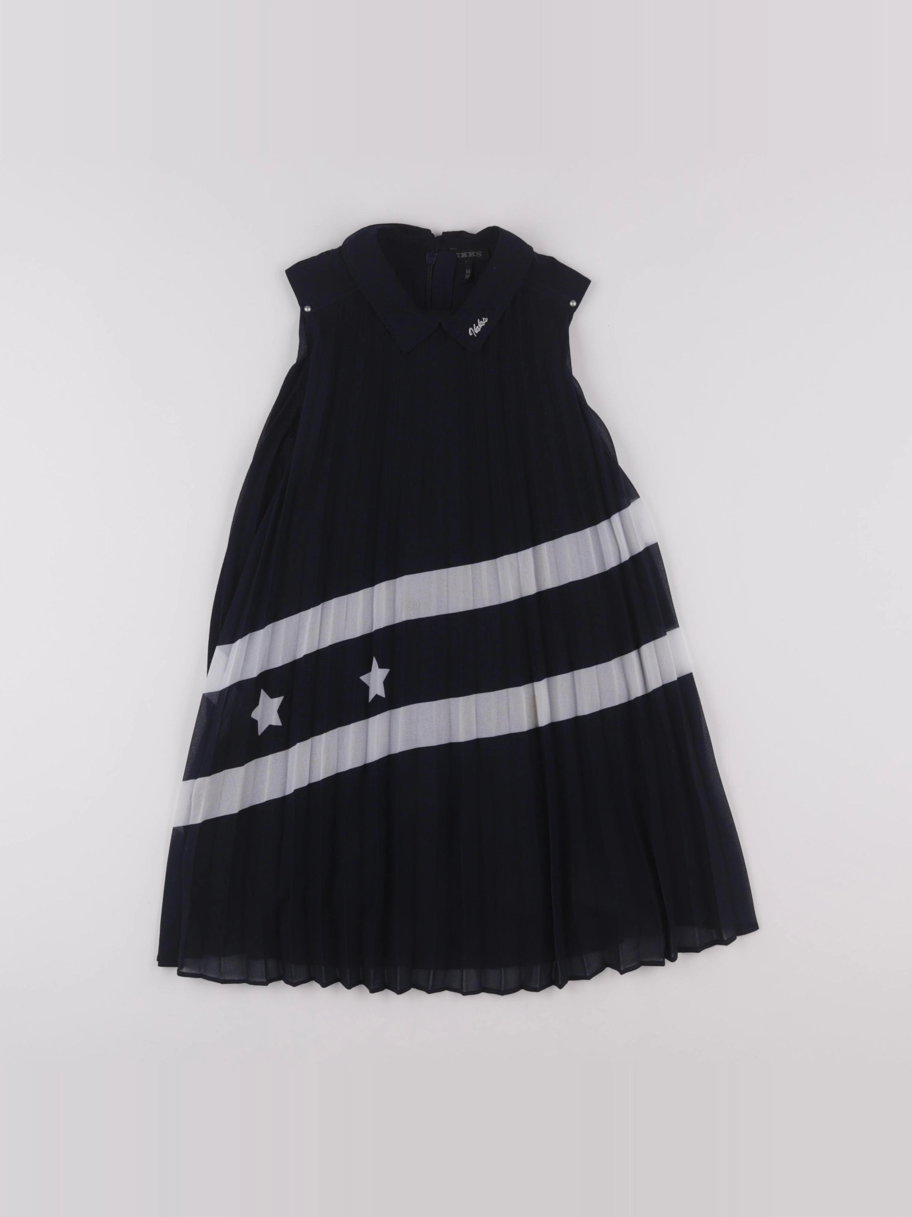 IKKS - robe bleu - 6 ans