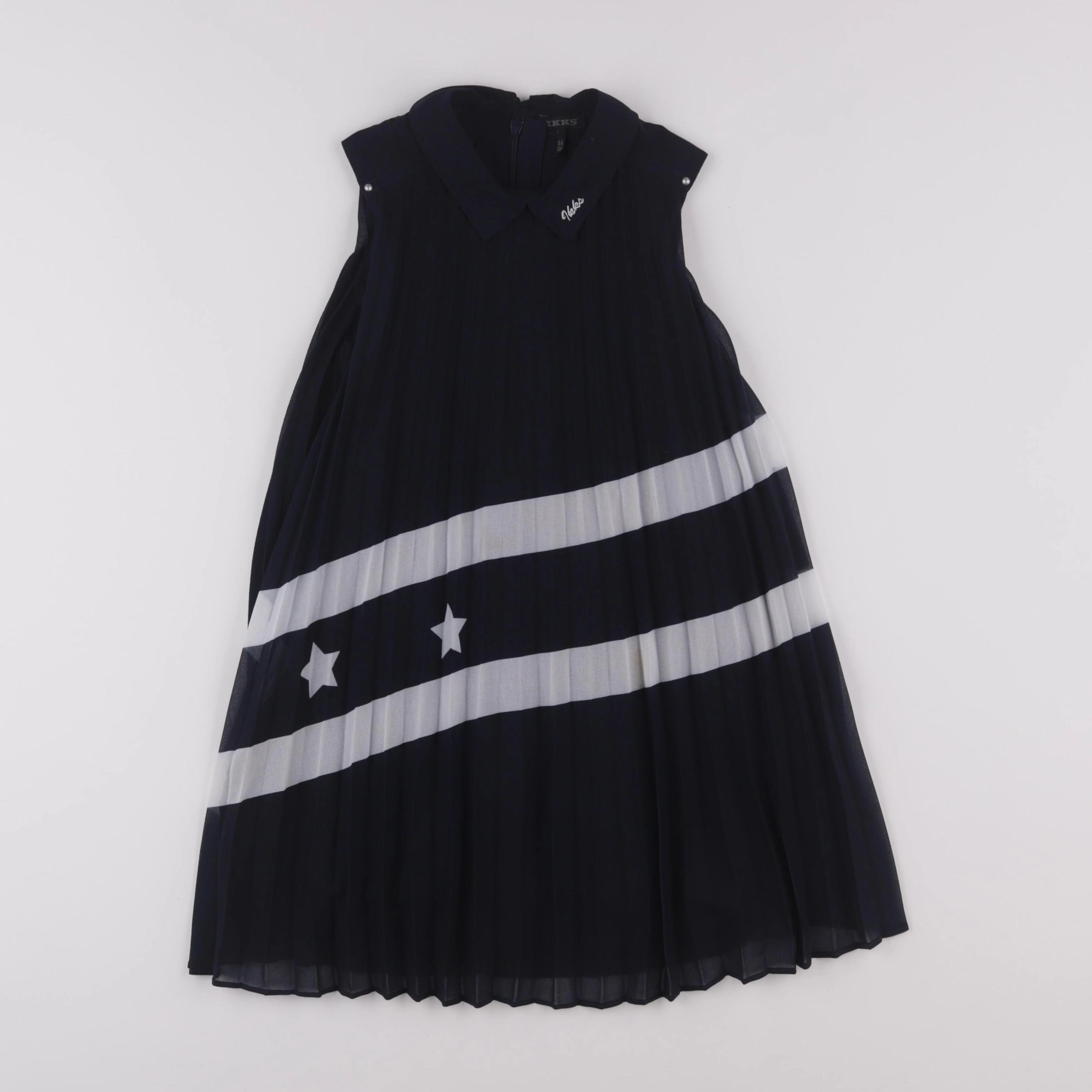 IKKS - robe bleu - 6 ans