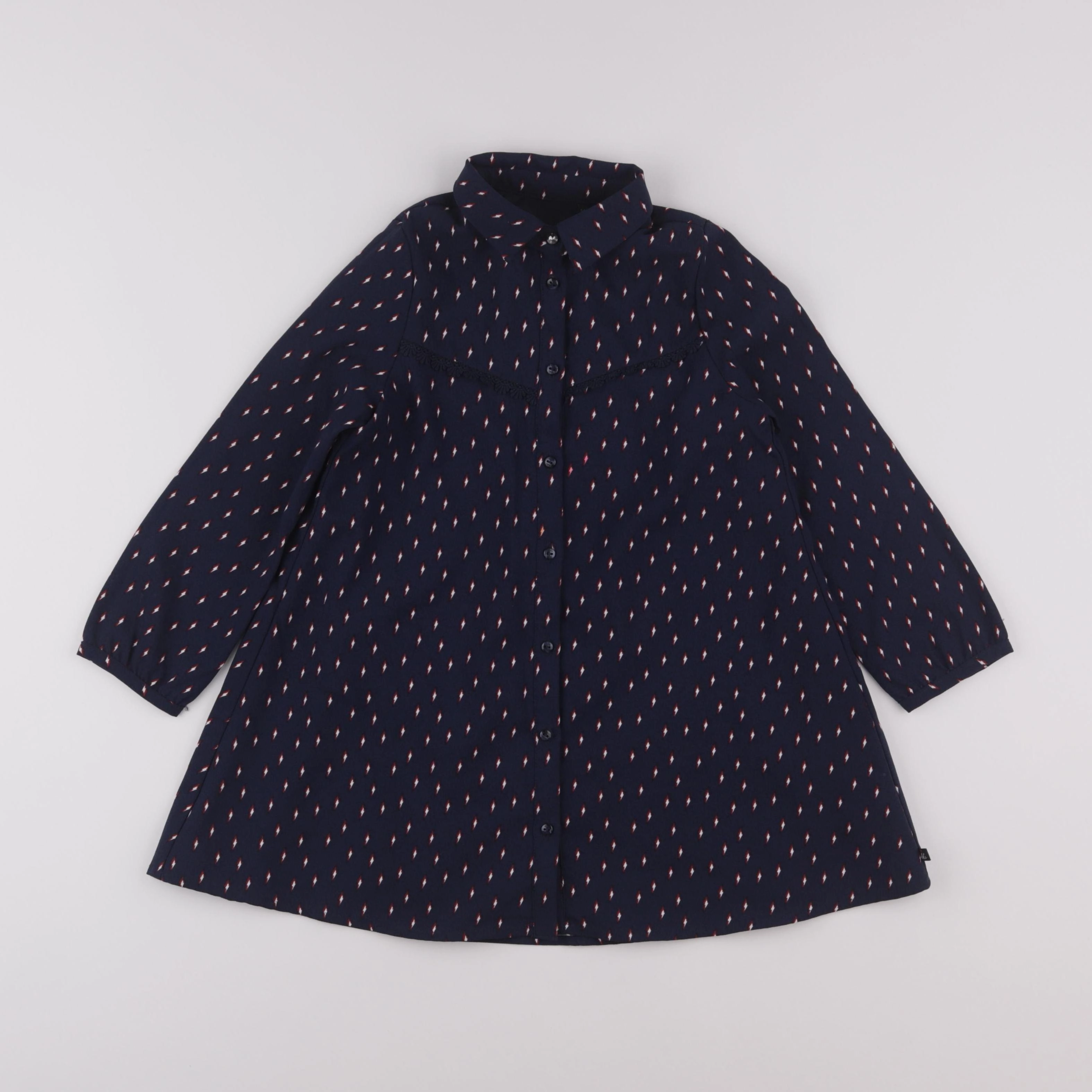 IKKS - robe bleu - 5 ans