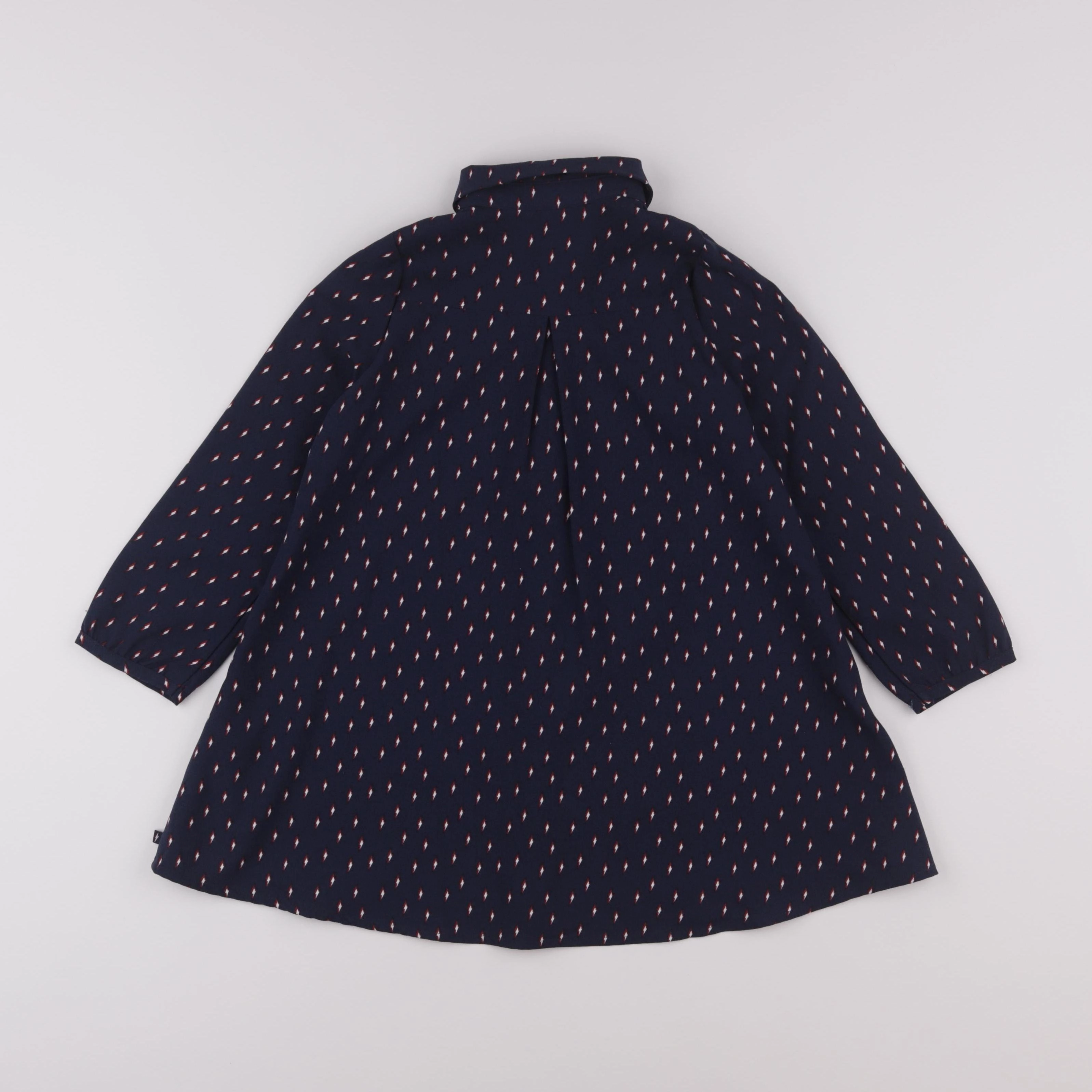 IKKS - robe bleu - 5 ans