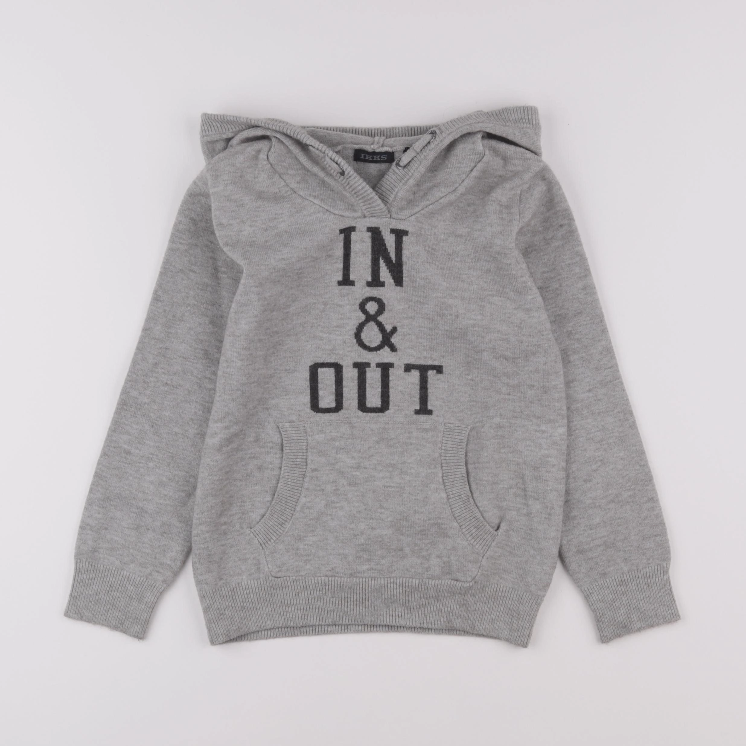 IKKS - pull gris - 6 ans