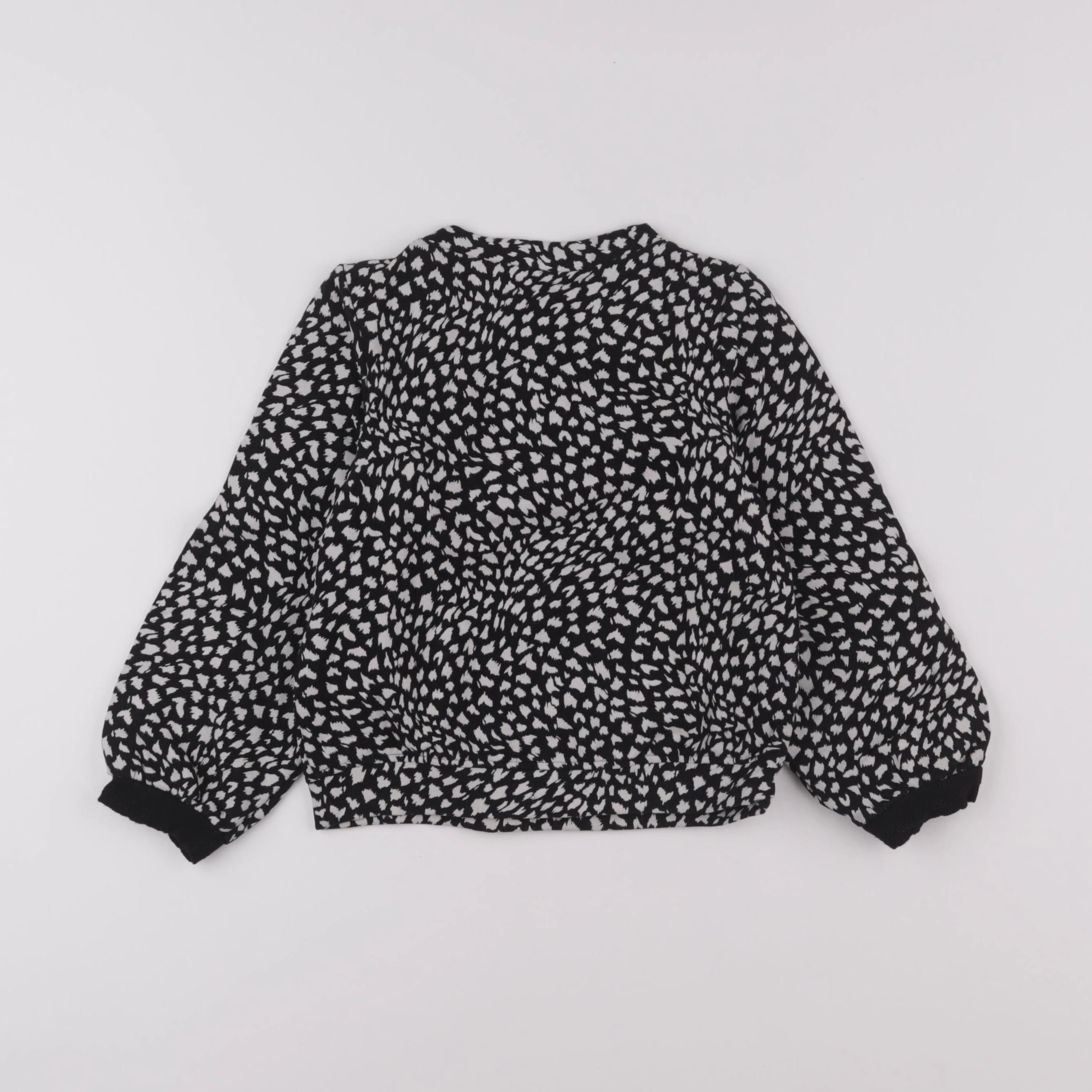 IKKS - sweat blanc, noir - 5 ans