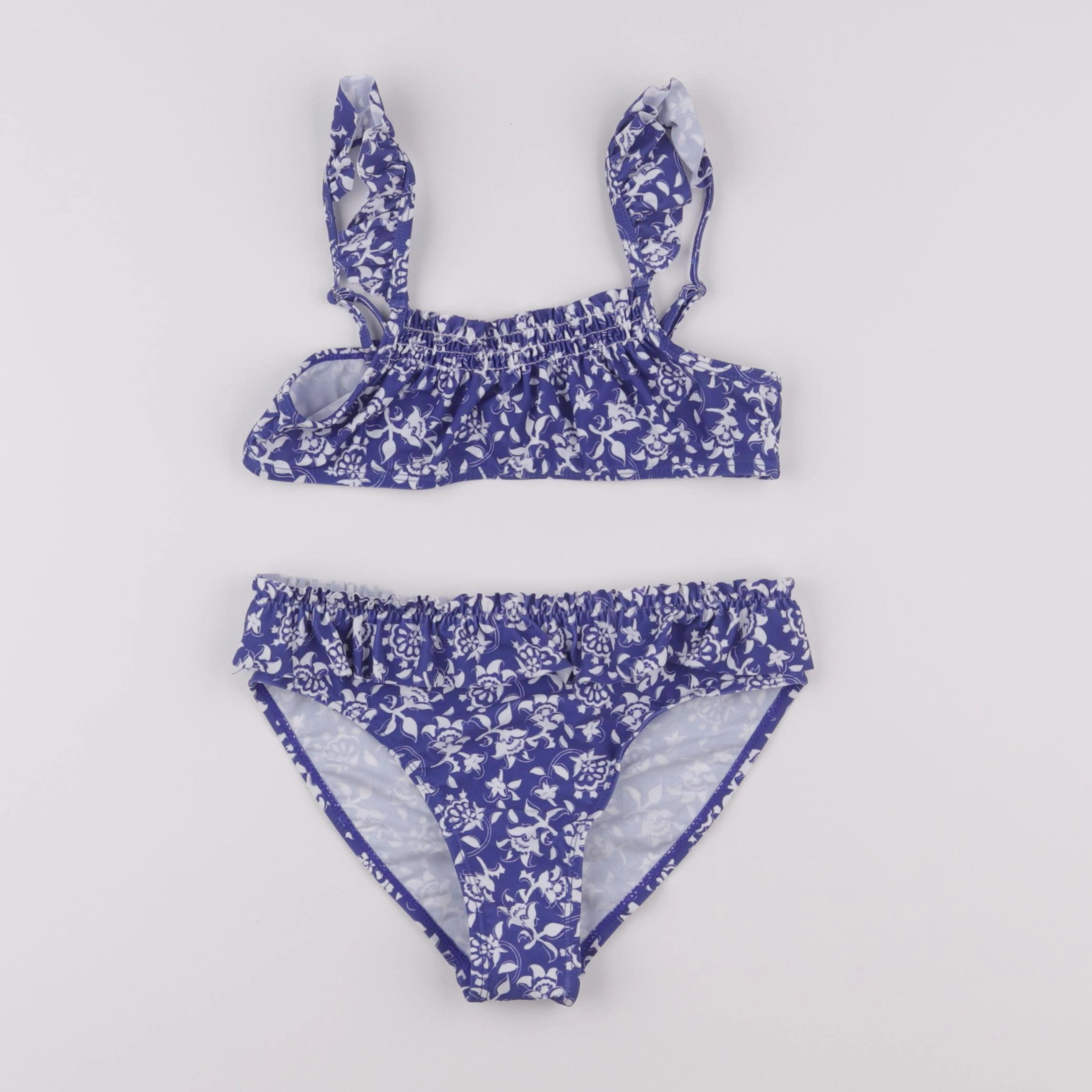 Vertbaudet - maillot de bain bleu - 10 ans