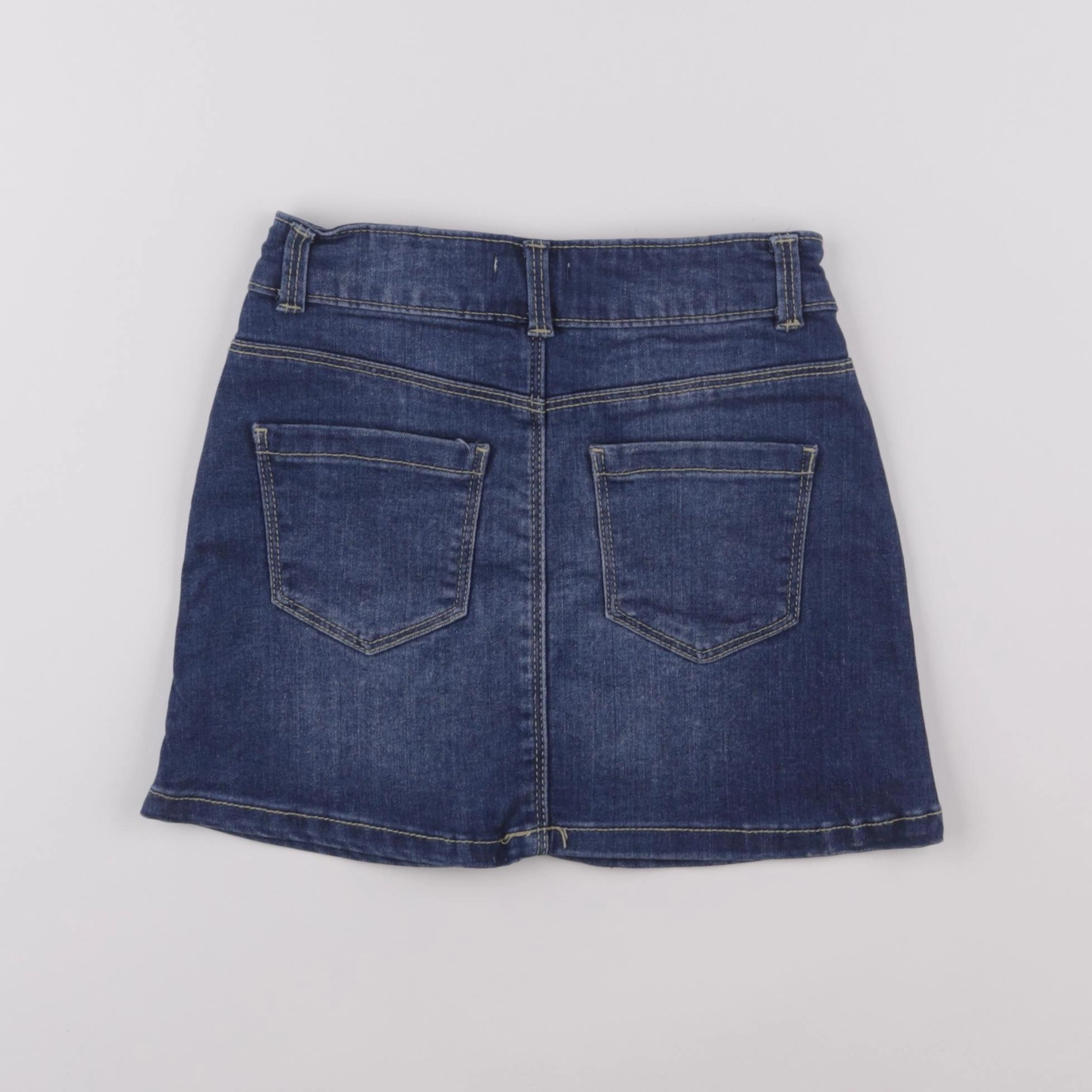 Vertbaudet - jupe bleu - 7 ans