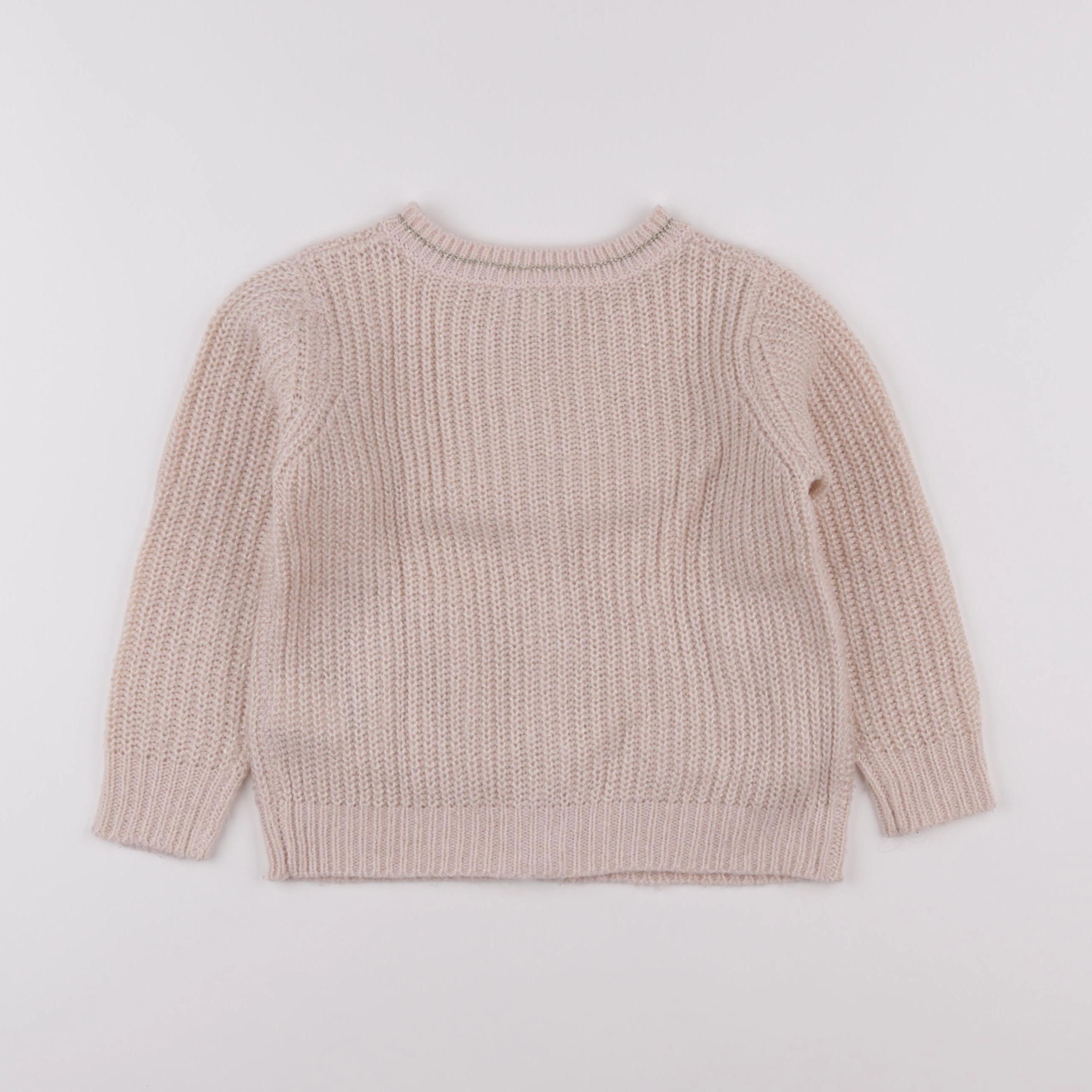 Vertbaudet - gilet rose - 6 ans