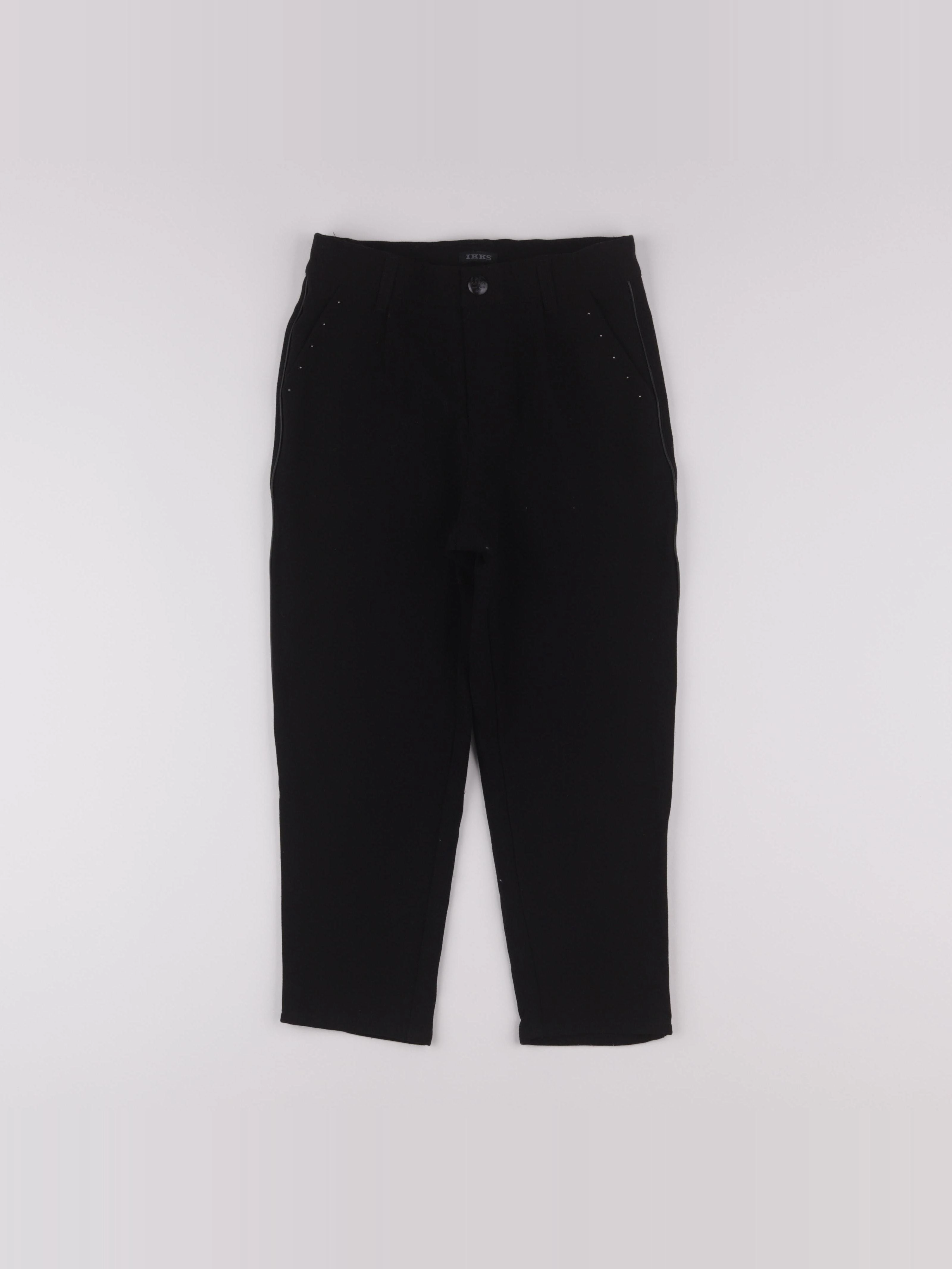 IKKS - pantalon noir - 8 ans