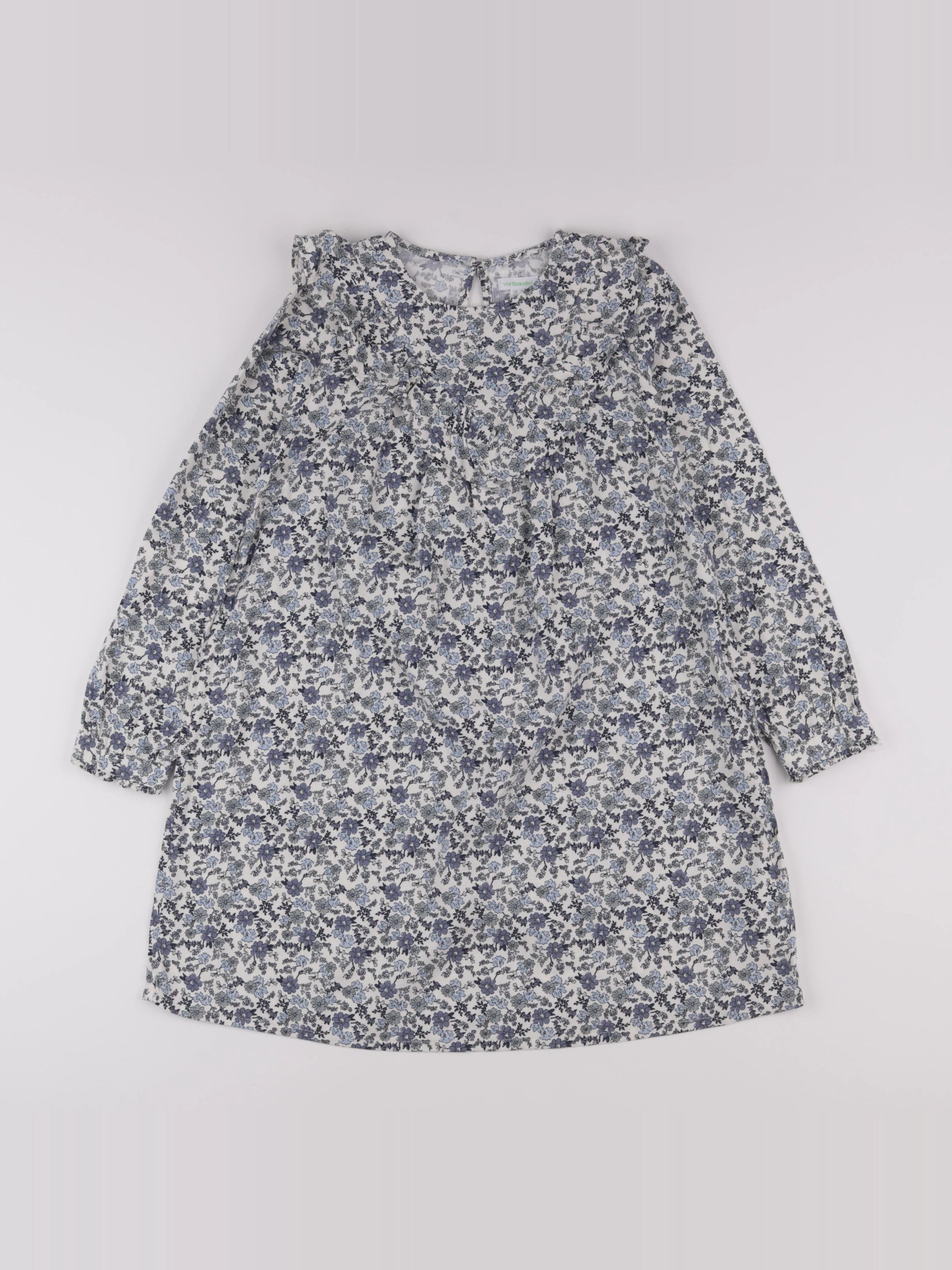 Vertbaudet - robe bleu - 9 ans
