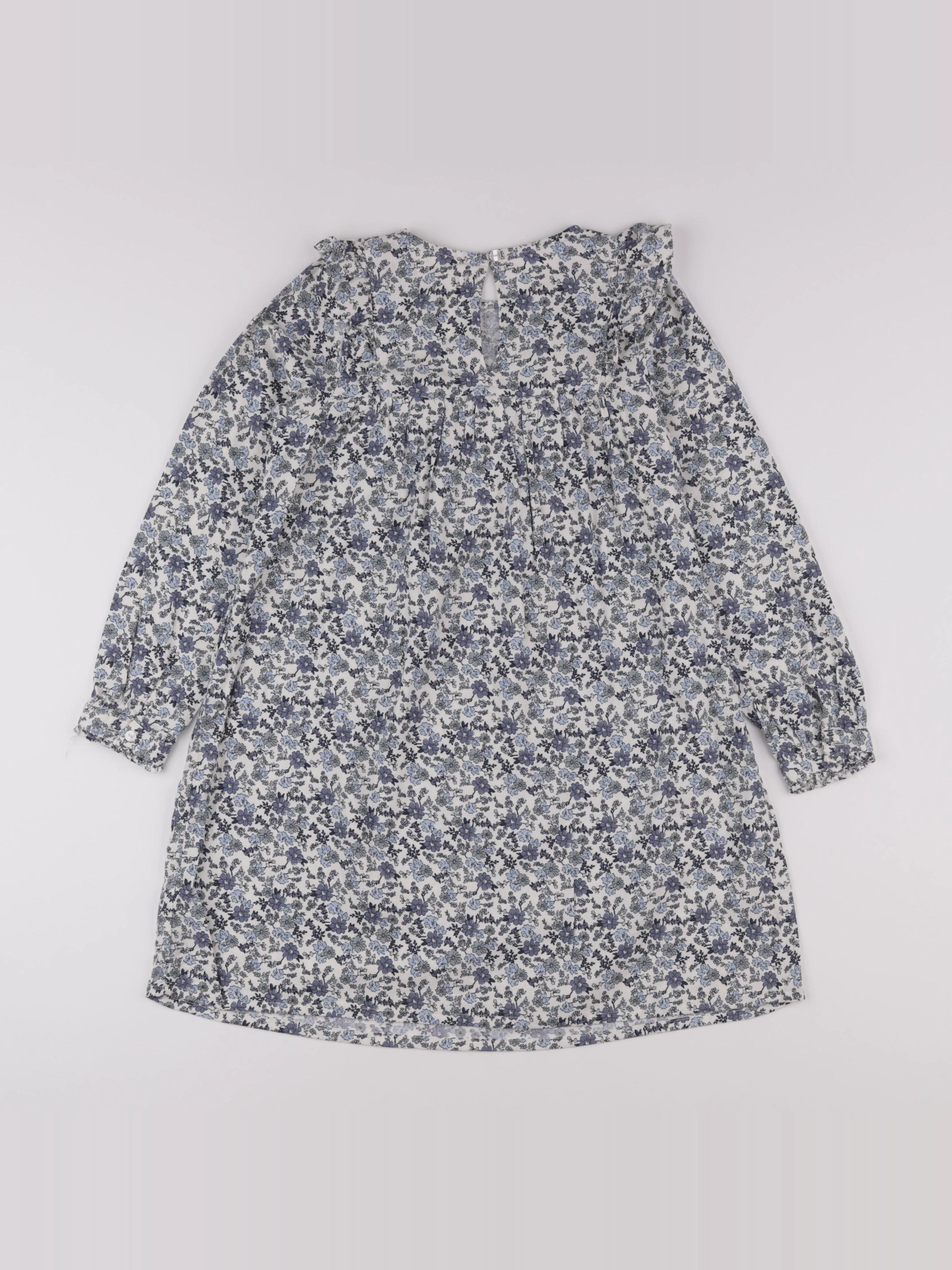 Vertbaudet - robe bleu - 9 ans