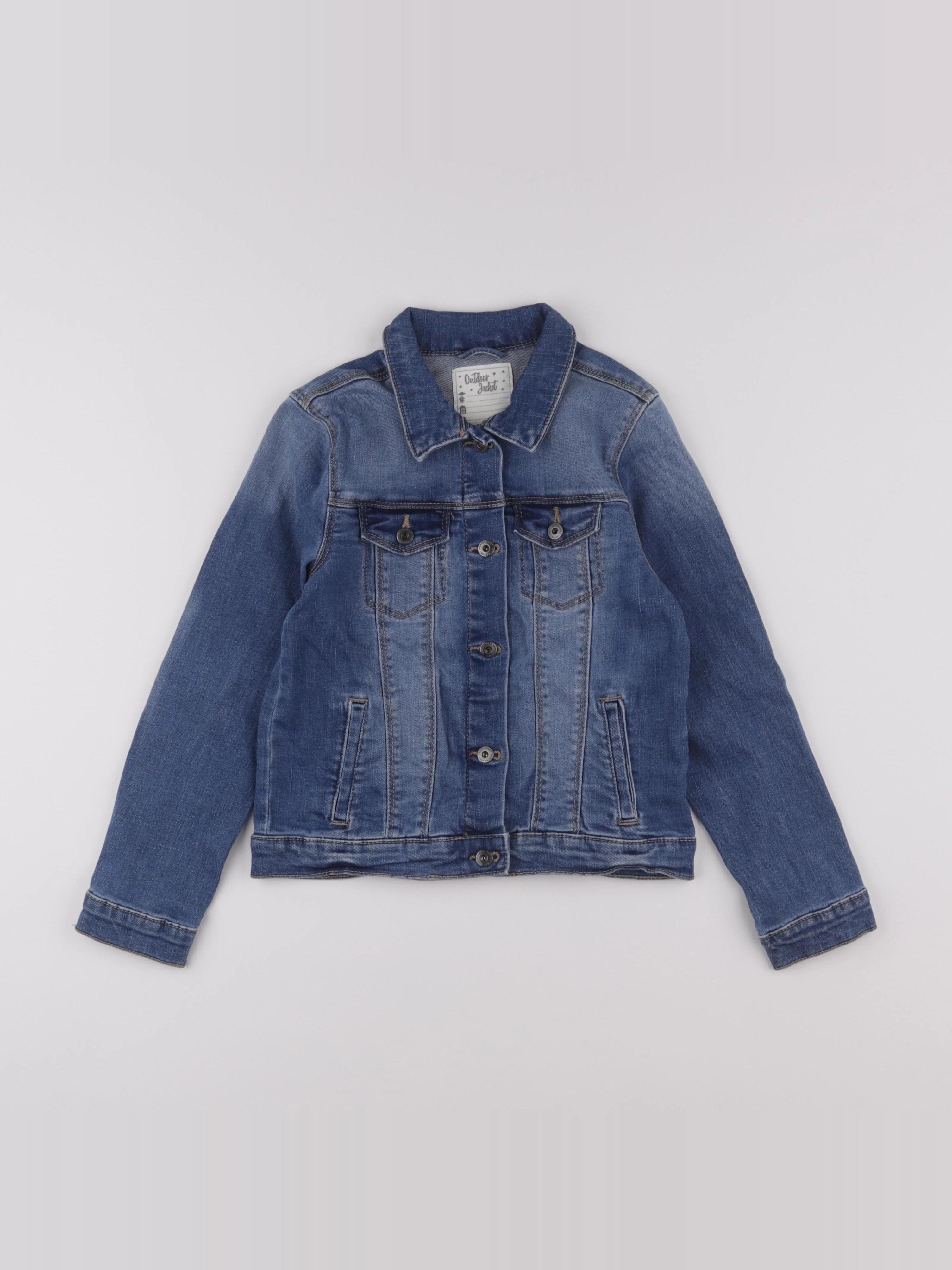 Vertbaudet - veste bleu - 8 ans