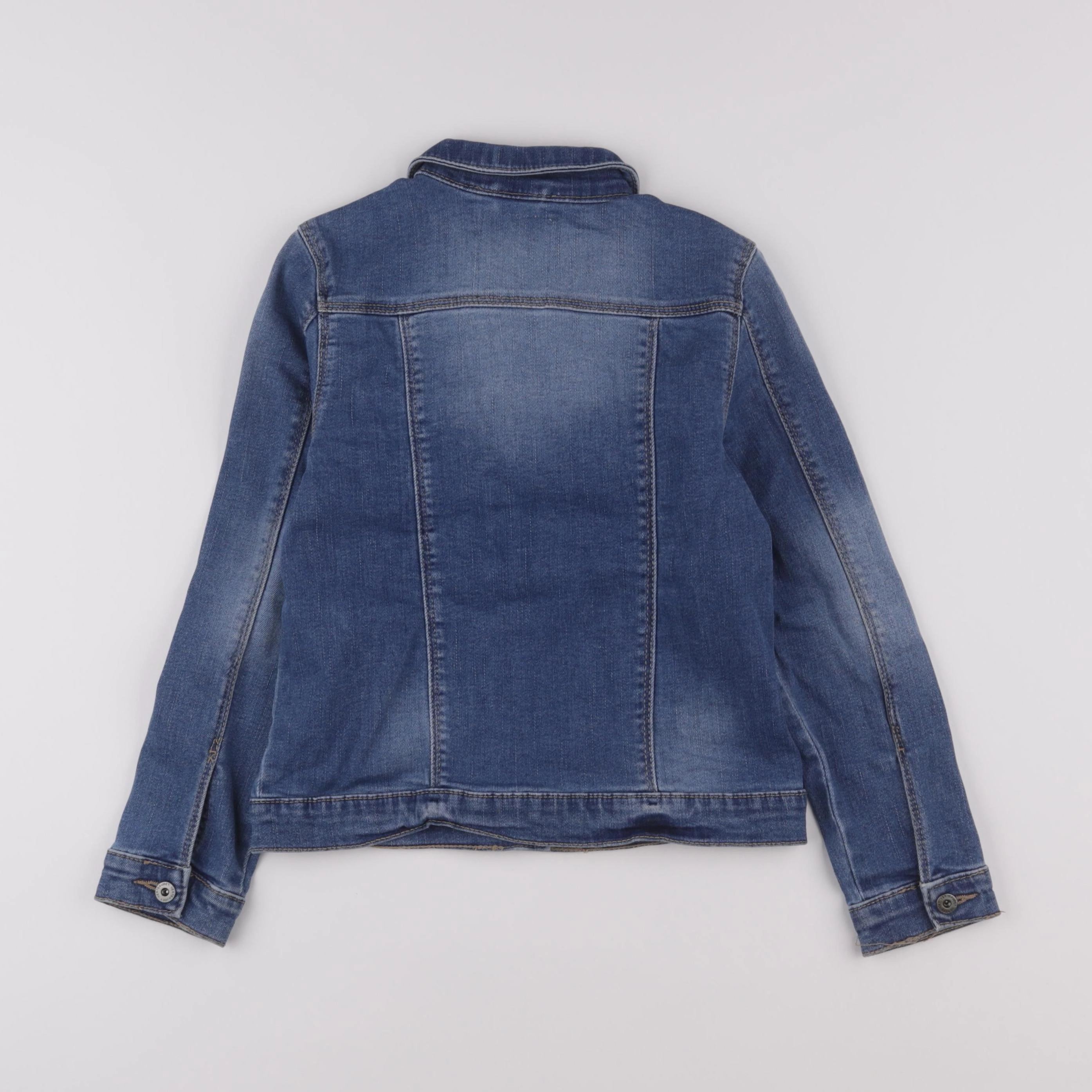 Vertbaudet - veste bleu - 8 ans