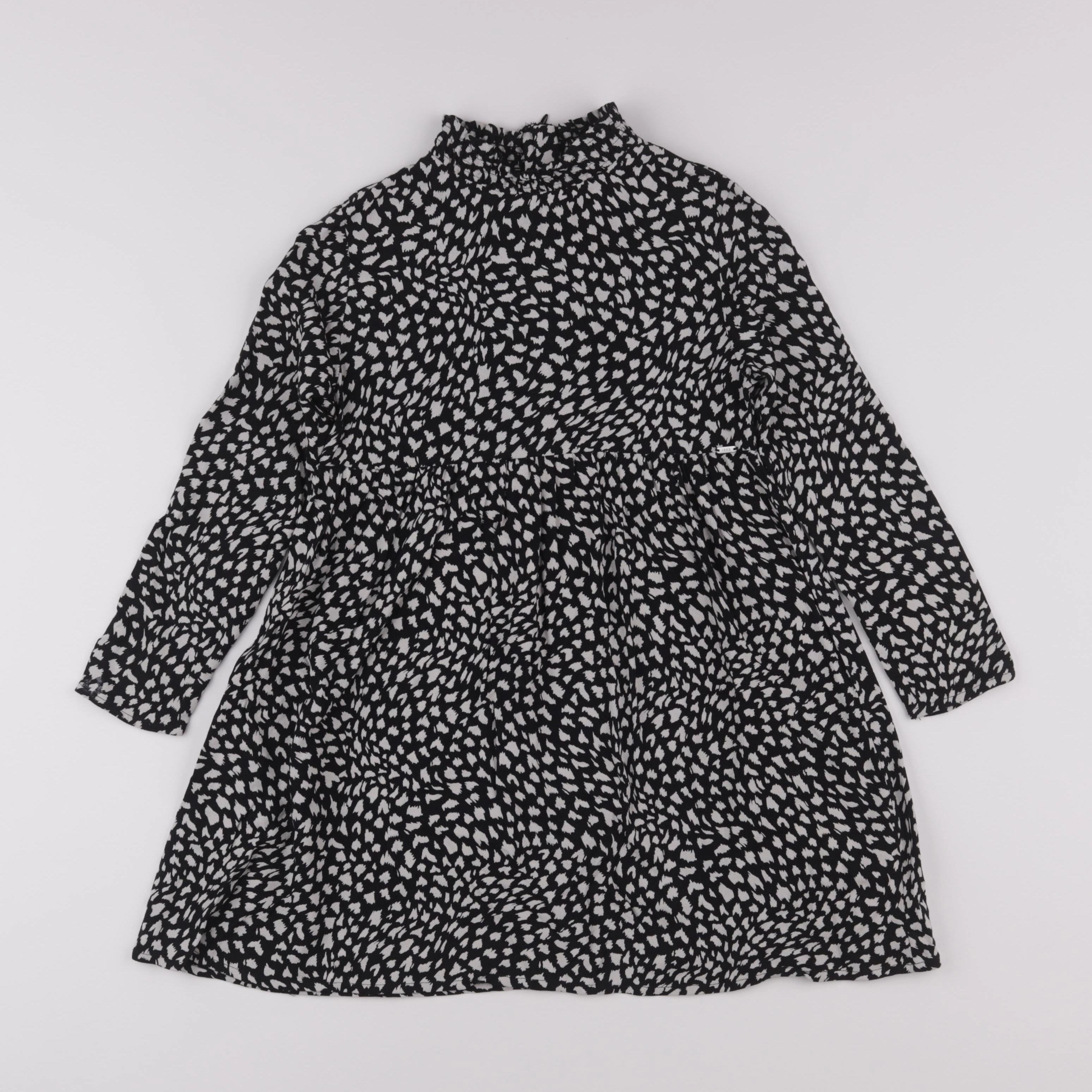 IKKS - robe blanc, noir - 6 ans