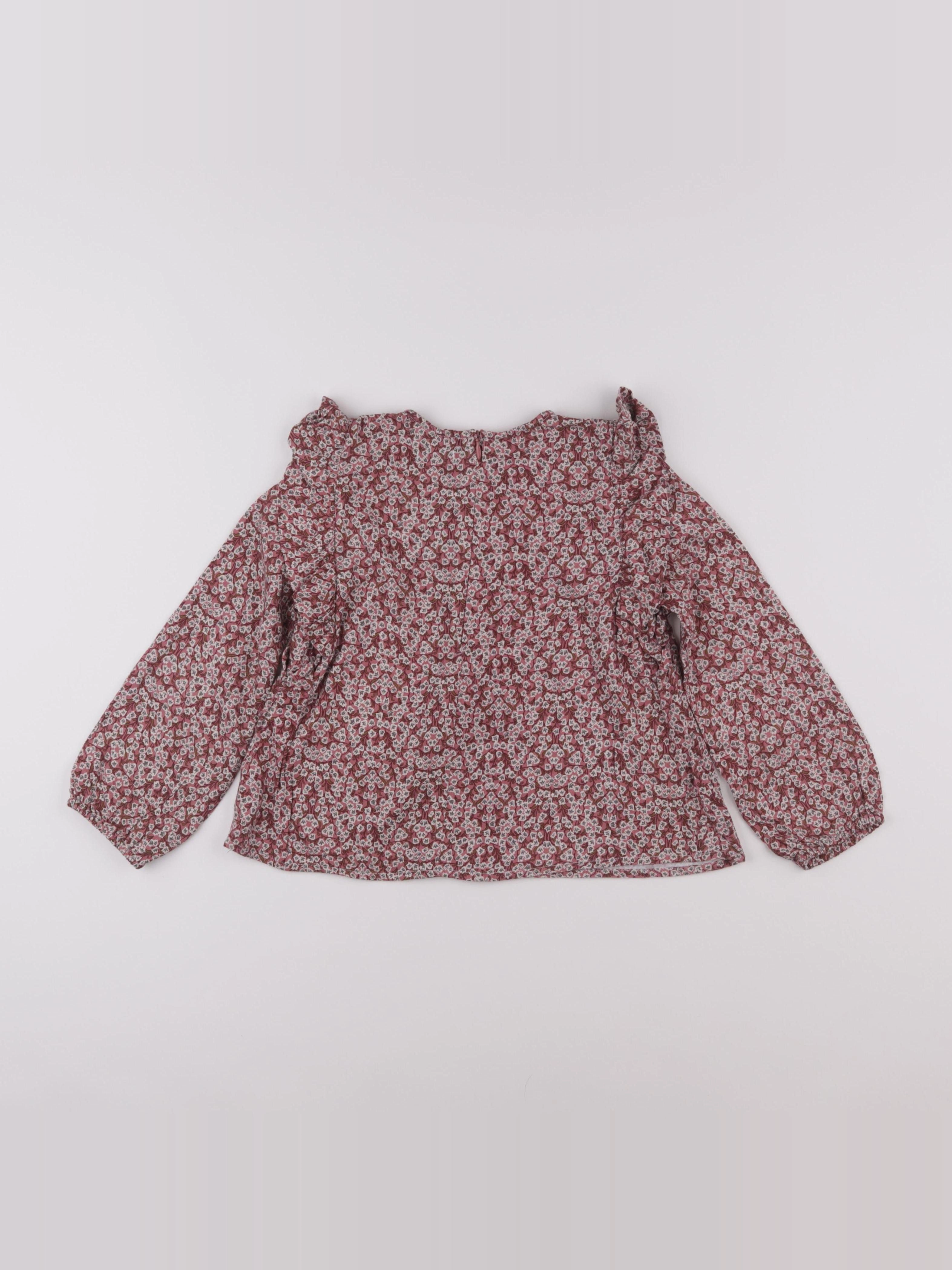 IKKS - blouse rose - 6 ans