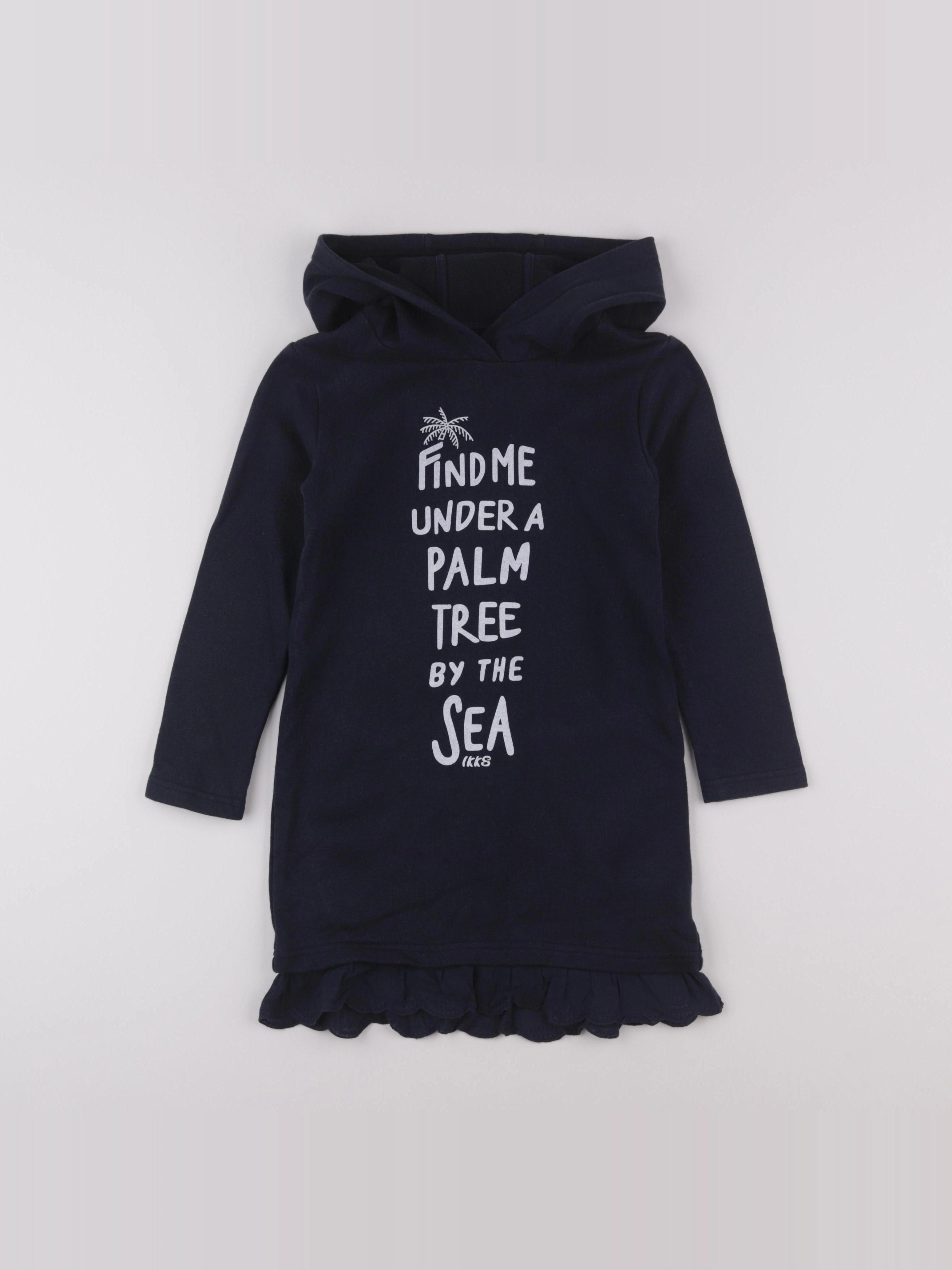 IKKS - robe bleu - 5 ans