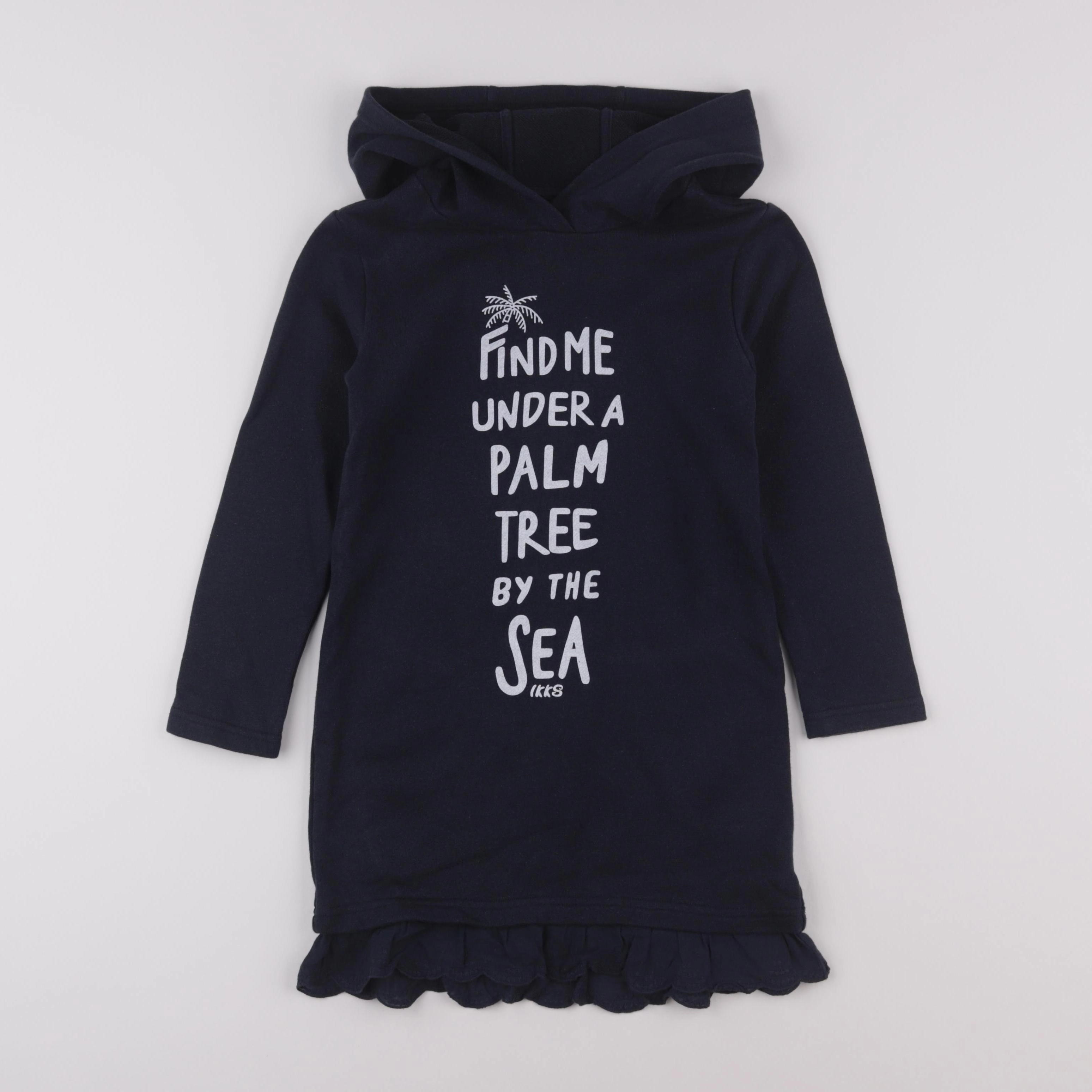 IKKS - robe bleu - 5 ans
