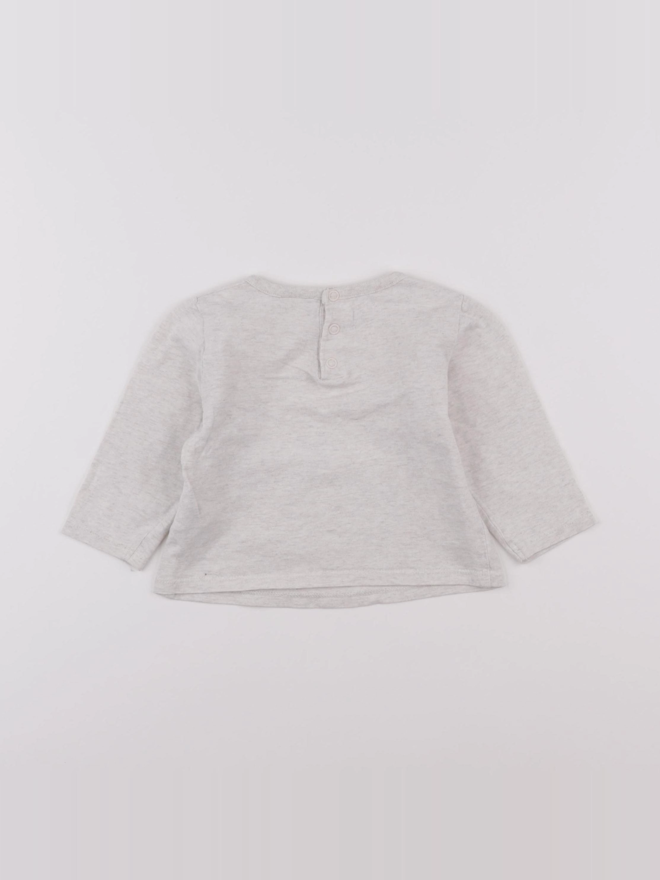 Tape à l'oeil - tee-shirt gris - 18 mois