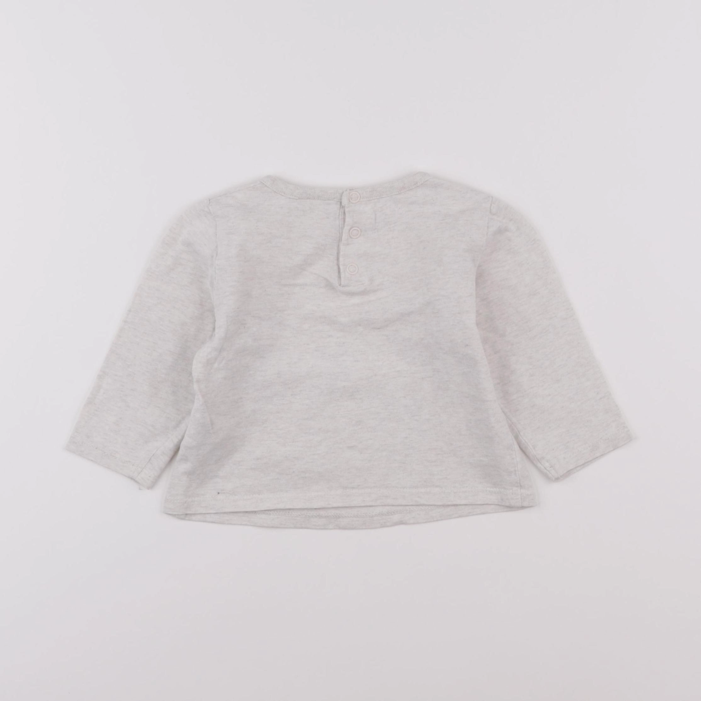 Tape à l'oeil - tee-shirt gris - 18 mois