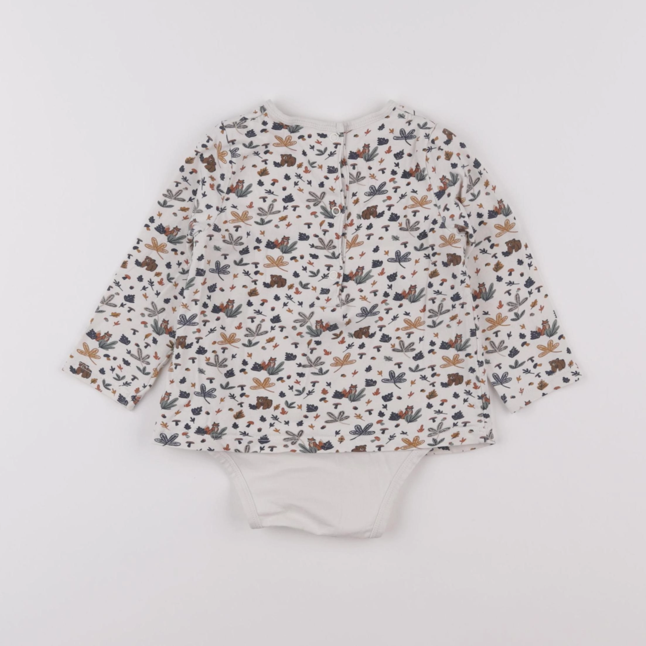 Tape à l'oeil - body tee-shirt blanc - 18 mois