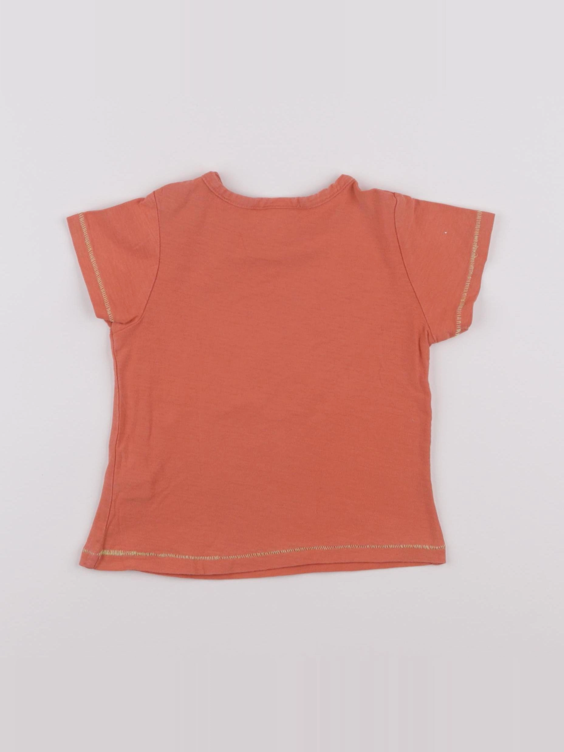 Tape à l'oeil - tee-shirt orange - 18 mois