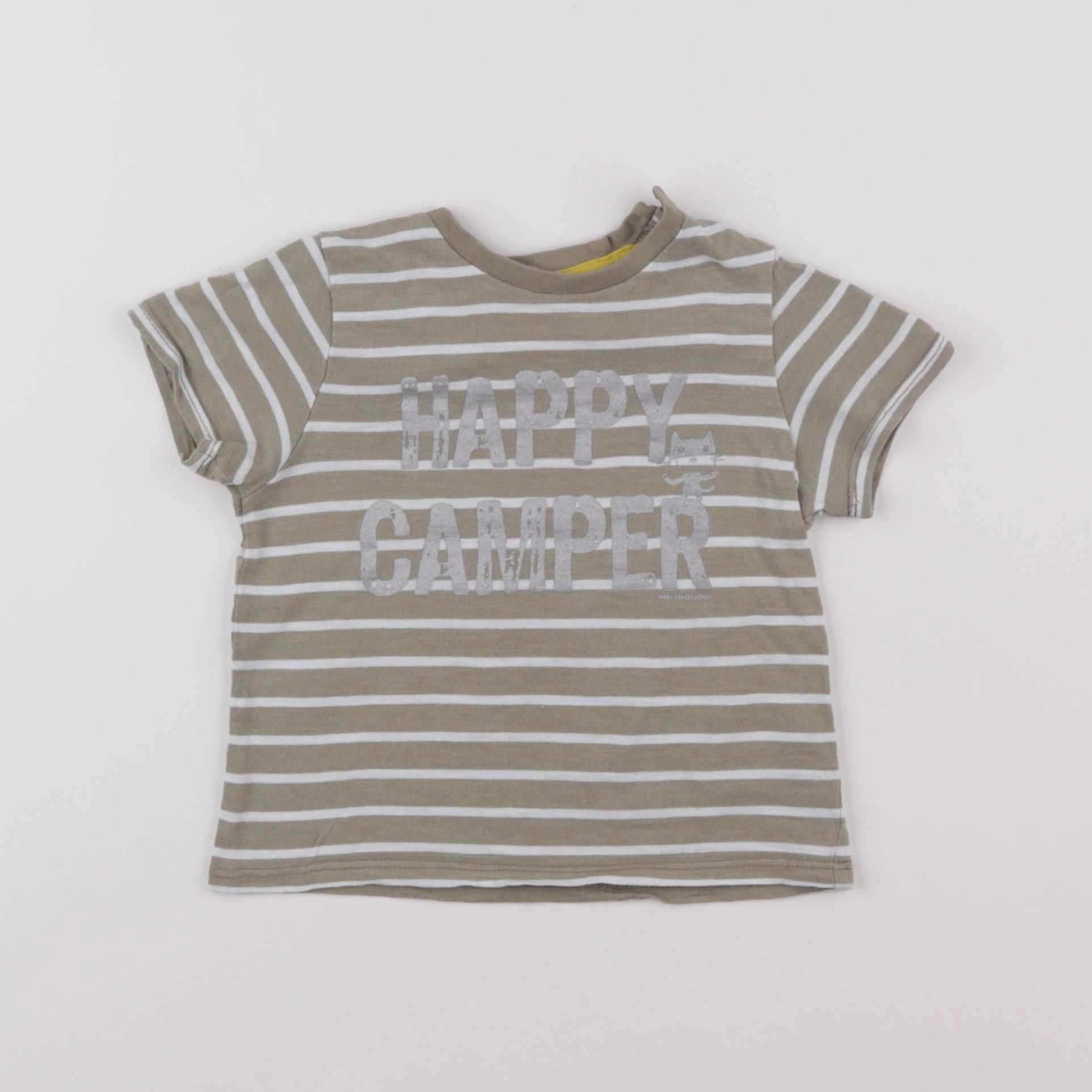 Vertbaudet - tee-shirt vert - 18 mois