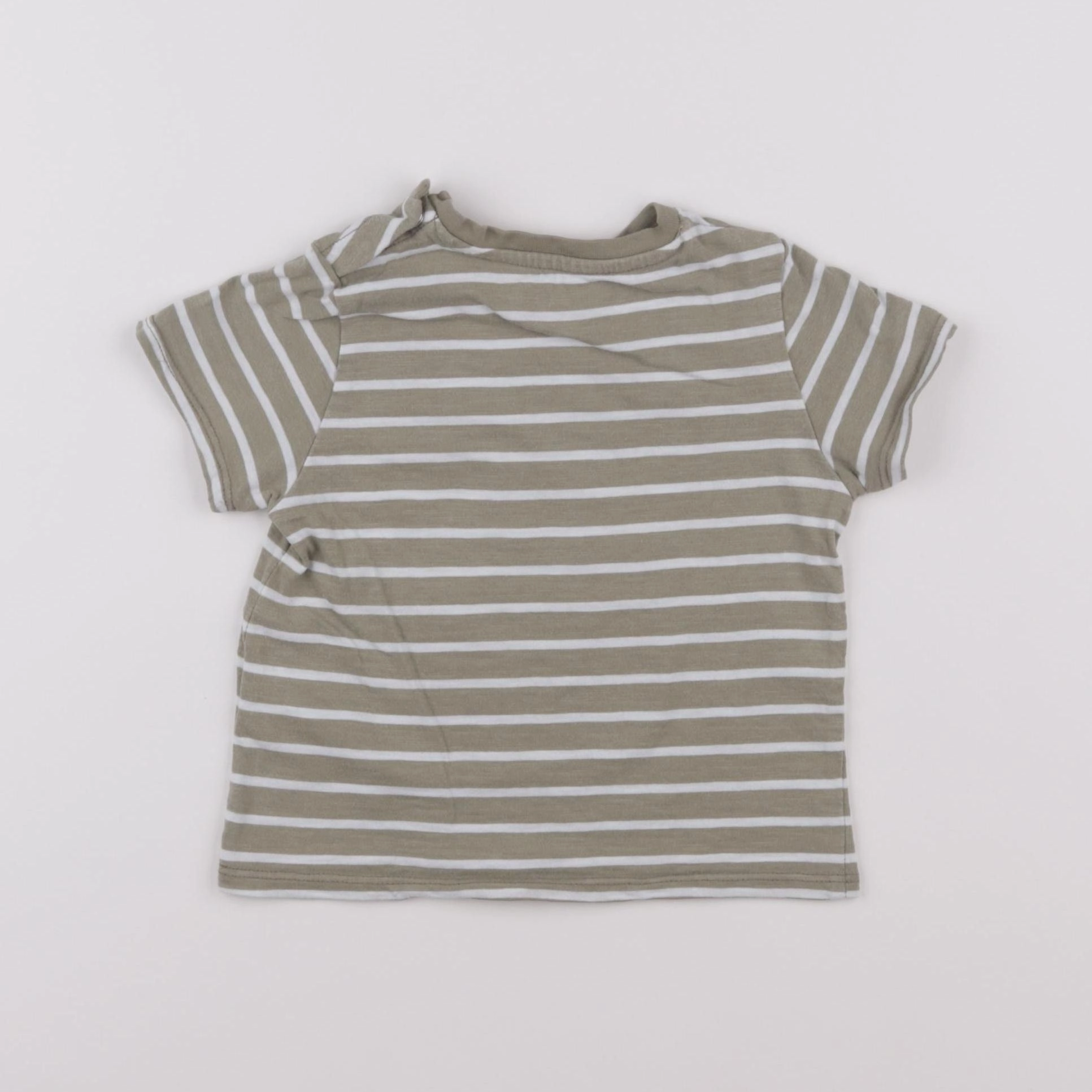 Vertbaudet - tee-shirt vert - 18 mois