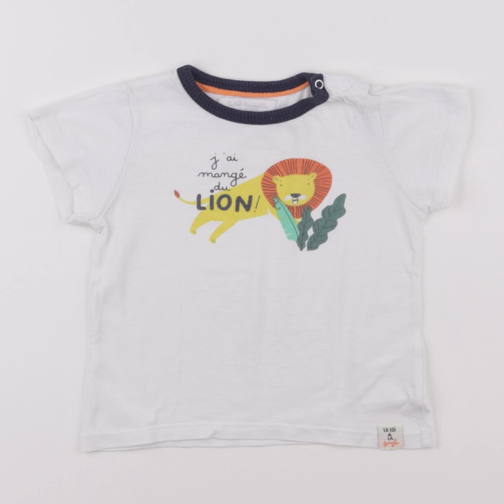 Cadet Rousselle - tee-shirt blanc - 18 mois