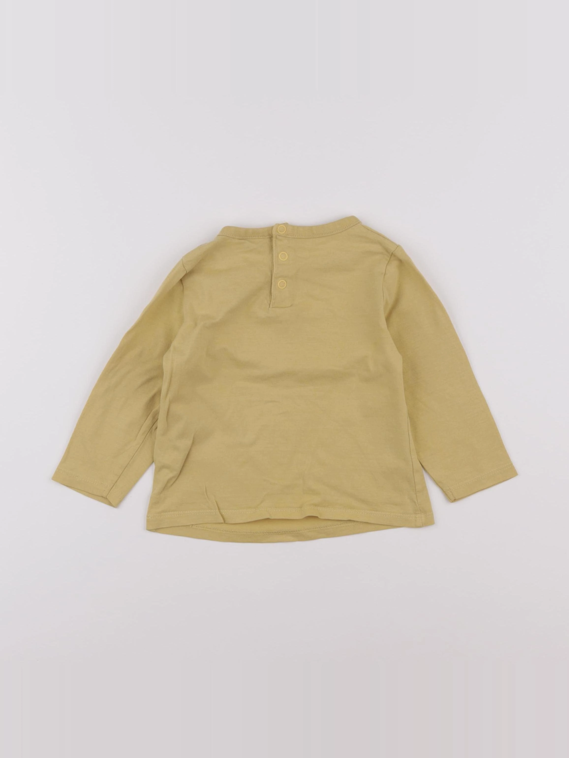 Tape à l'oeil - tee-shirt jaune - 18 mois