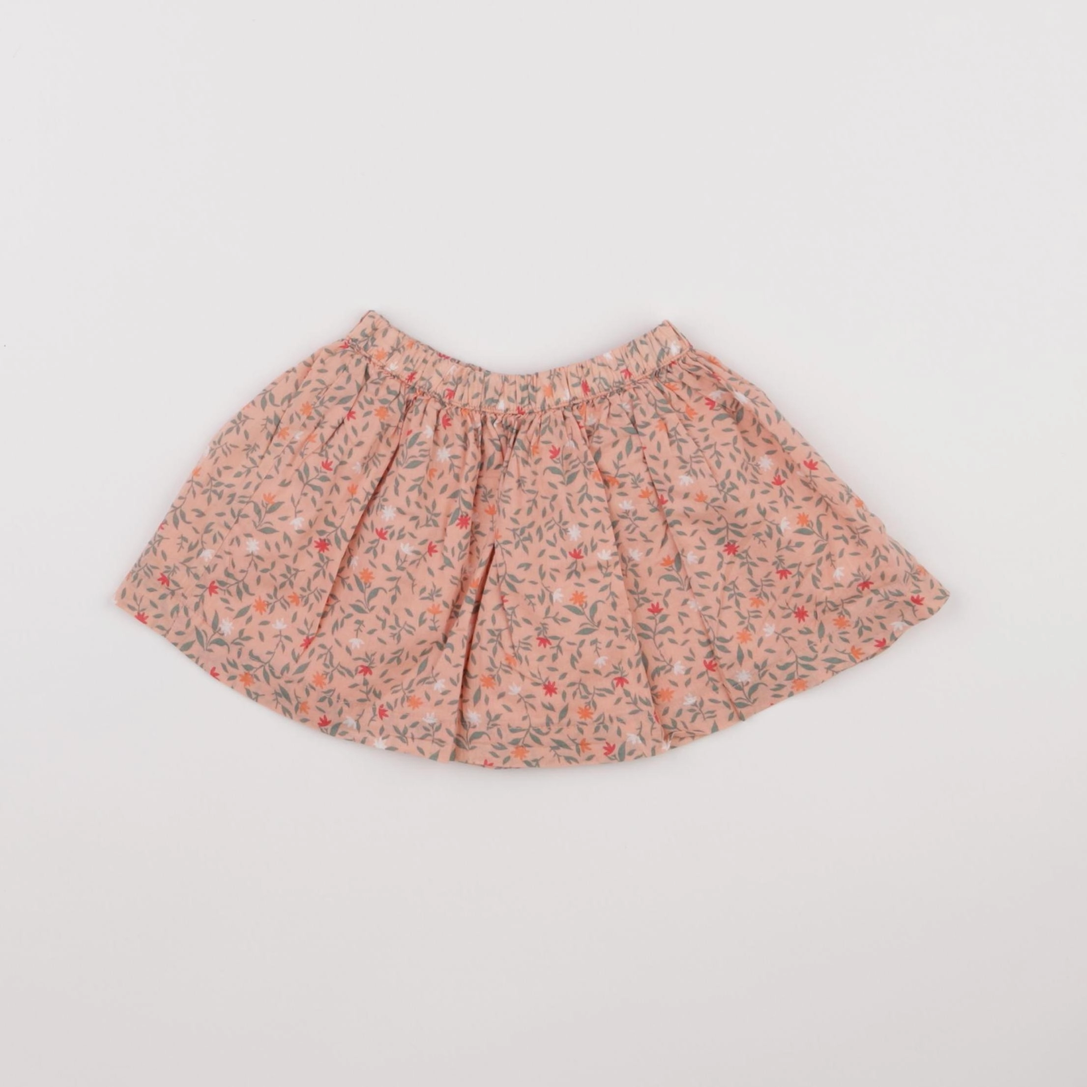 Vertbaudet - jupe rose - 9 mois