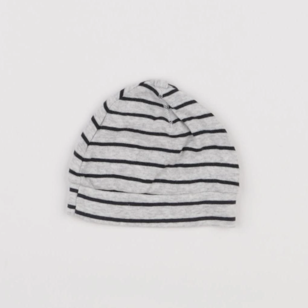 H&M - bonnet de naissance gris - 1 mois