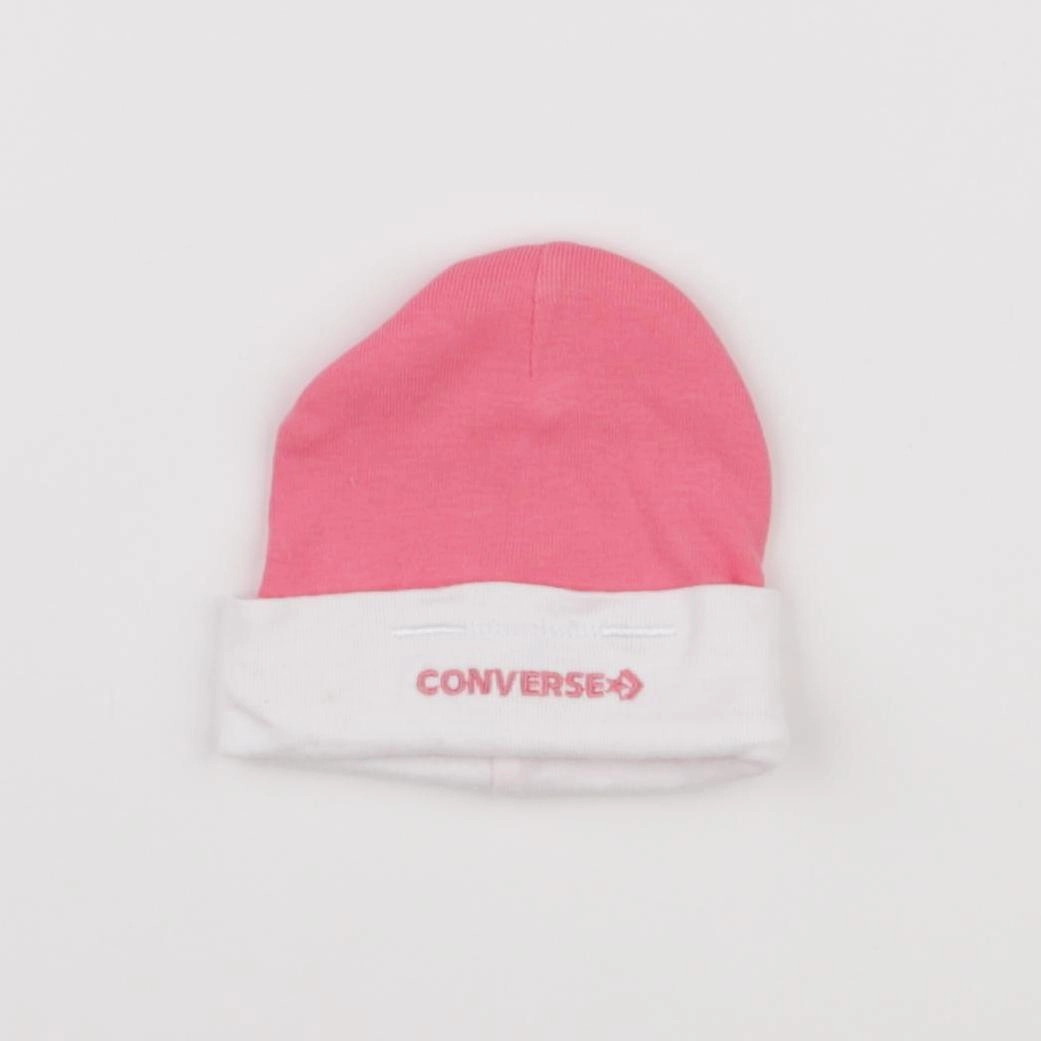 Converse - bonnet rose - 0/6 mois
