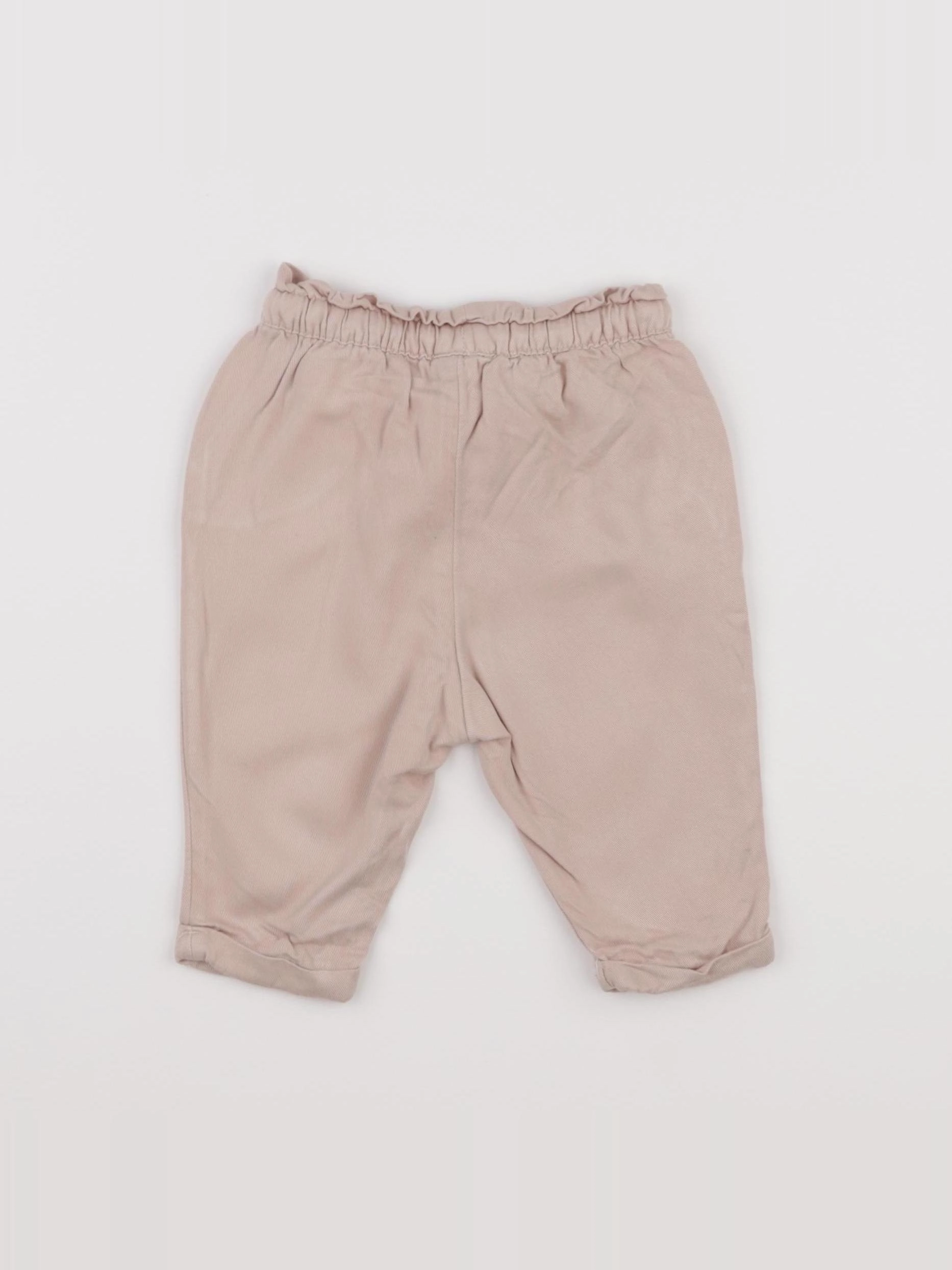 H&M - pantalon rose - 3/6 mois