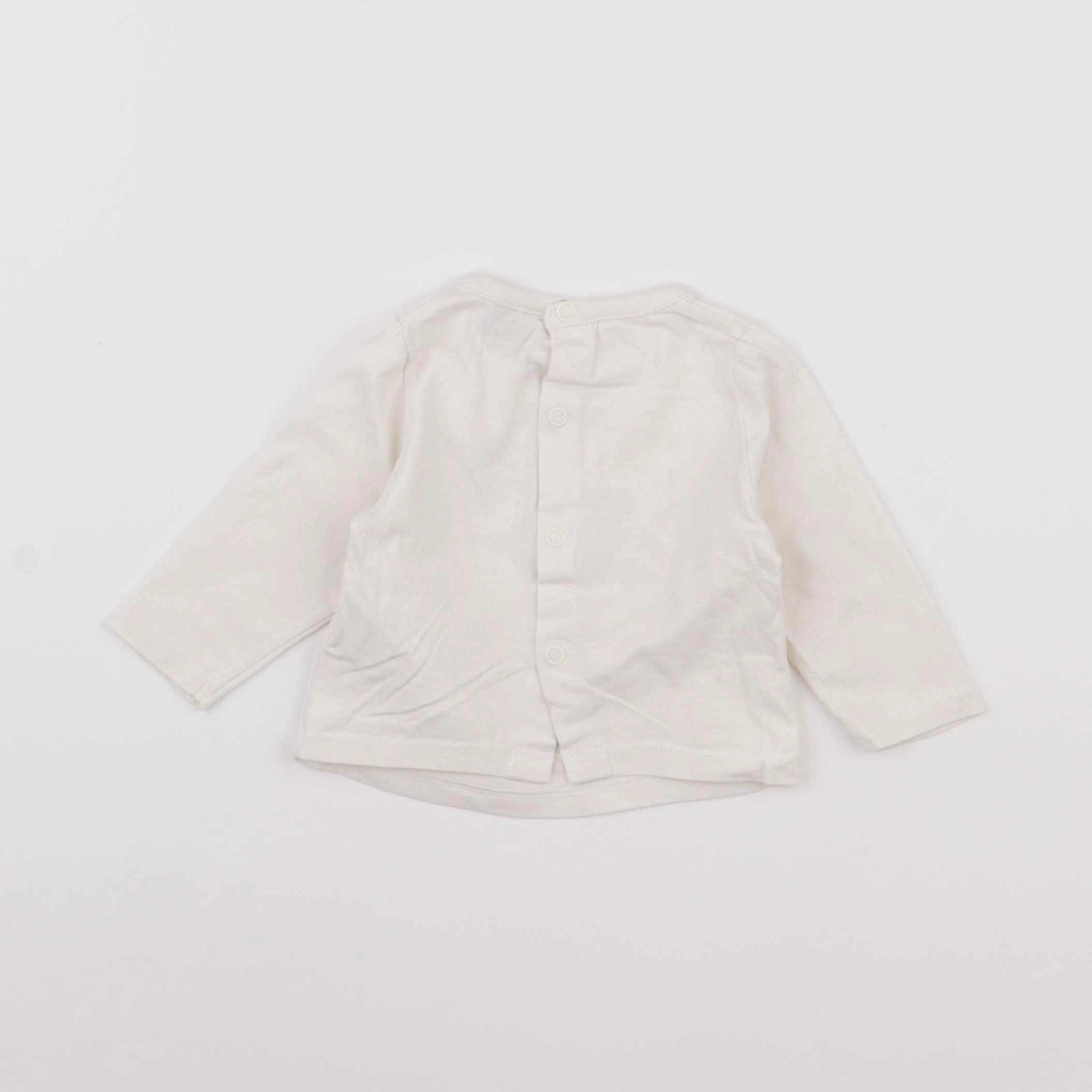 Tape à l'oeil - tee-shirt beige - 3 mois