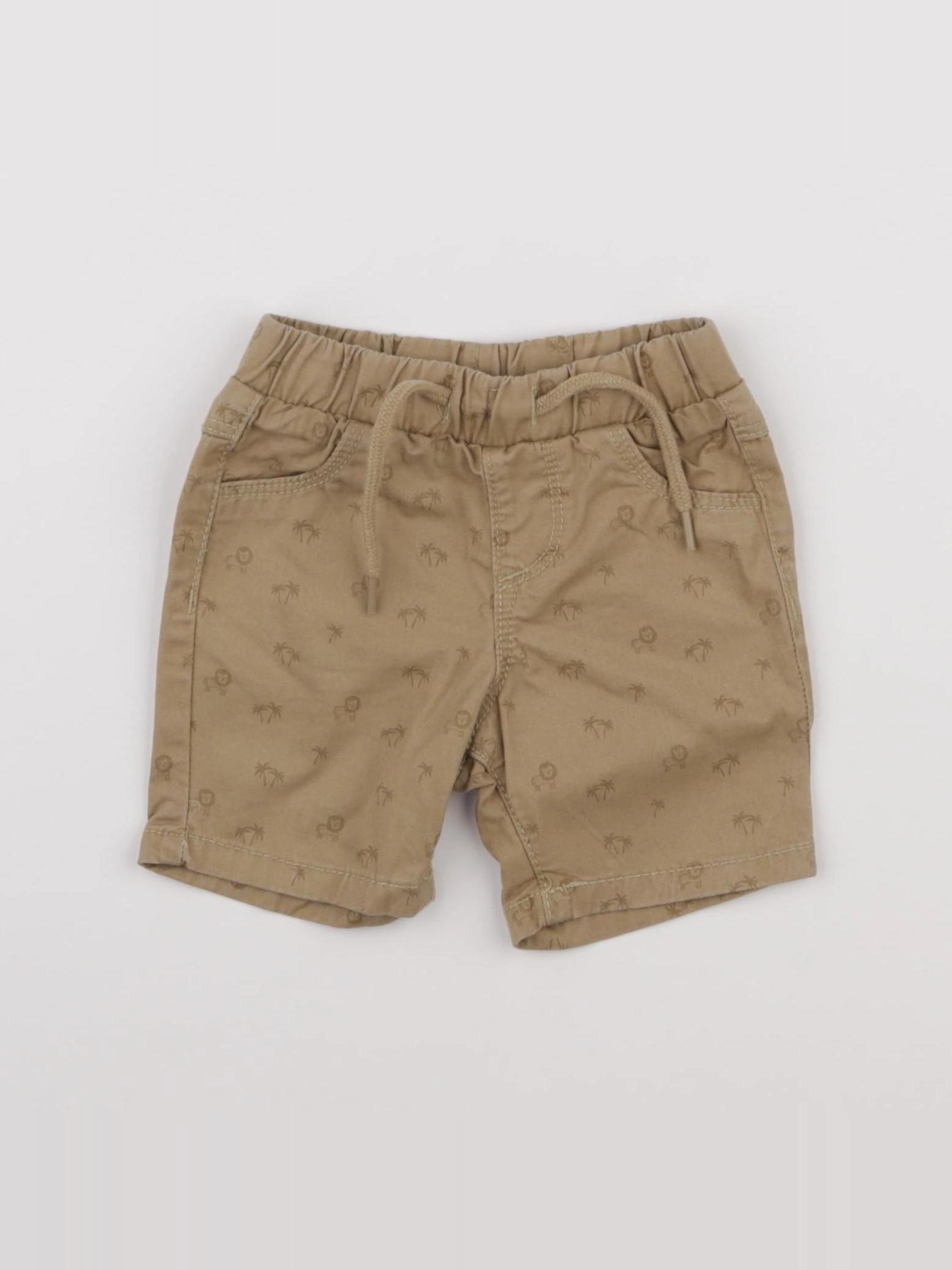 Tape à l'oeil - short marron - 6 mois