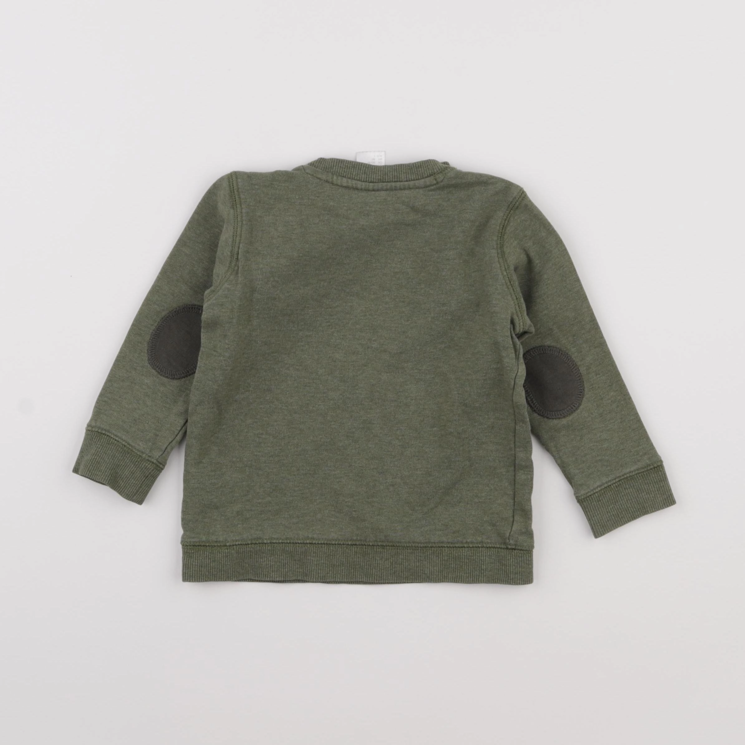 H&M - sweat vert - 9/12 mois