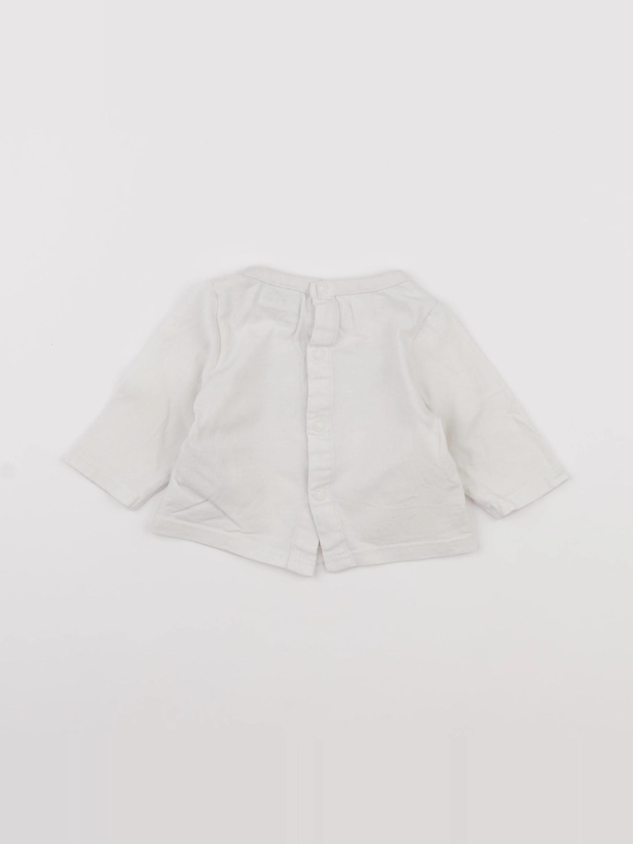 Tape à l'oeil - tee-shirt gris - 3 mois
