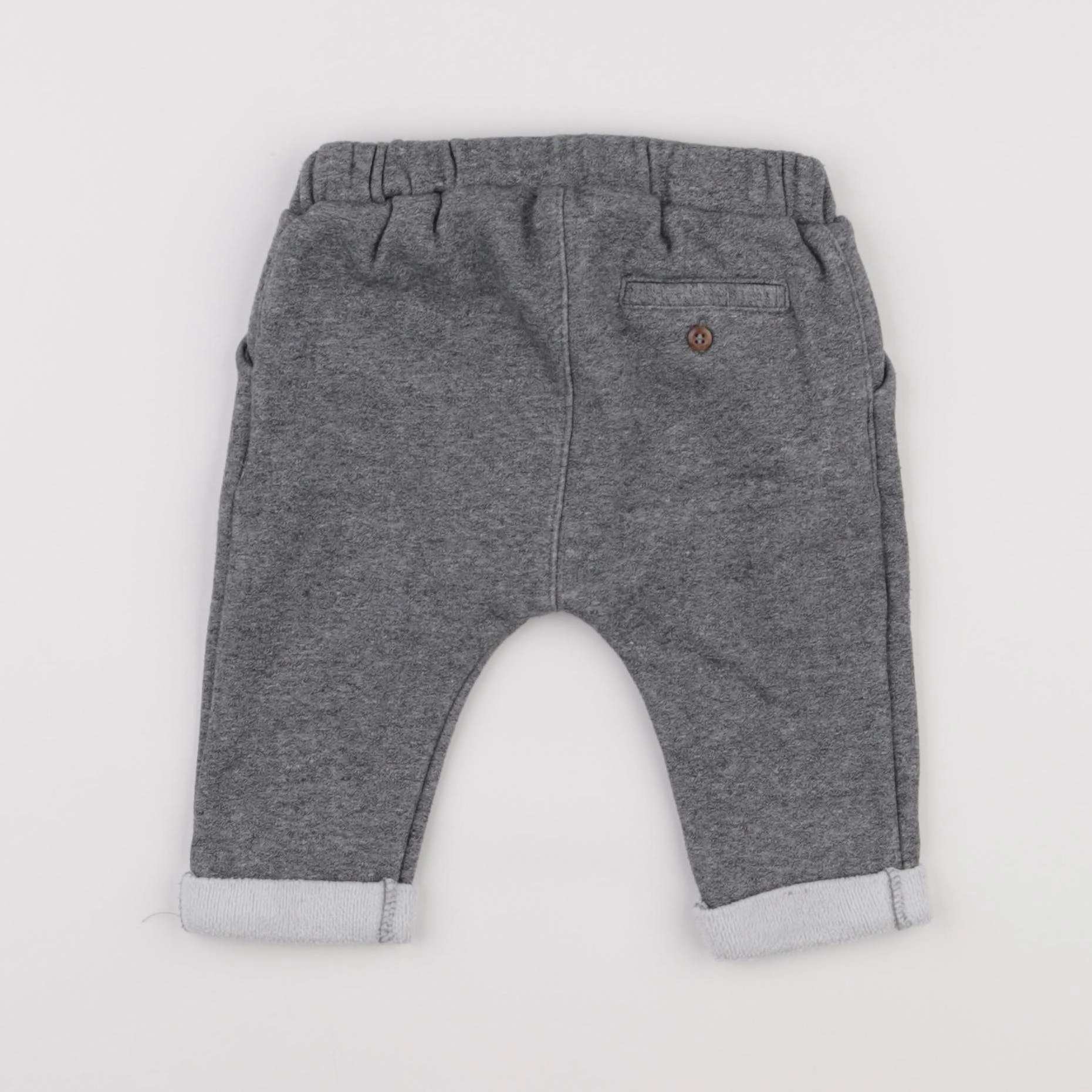 H&M - pantalon gris - 9 mois