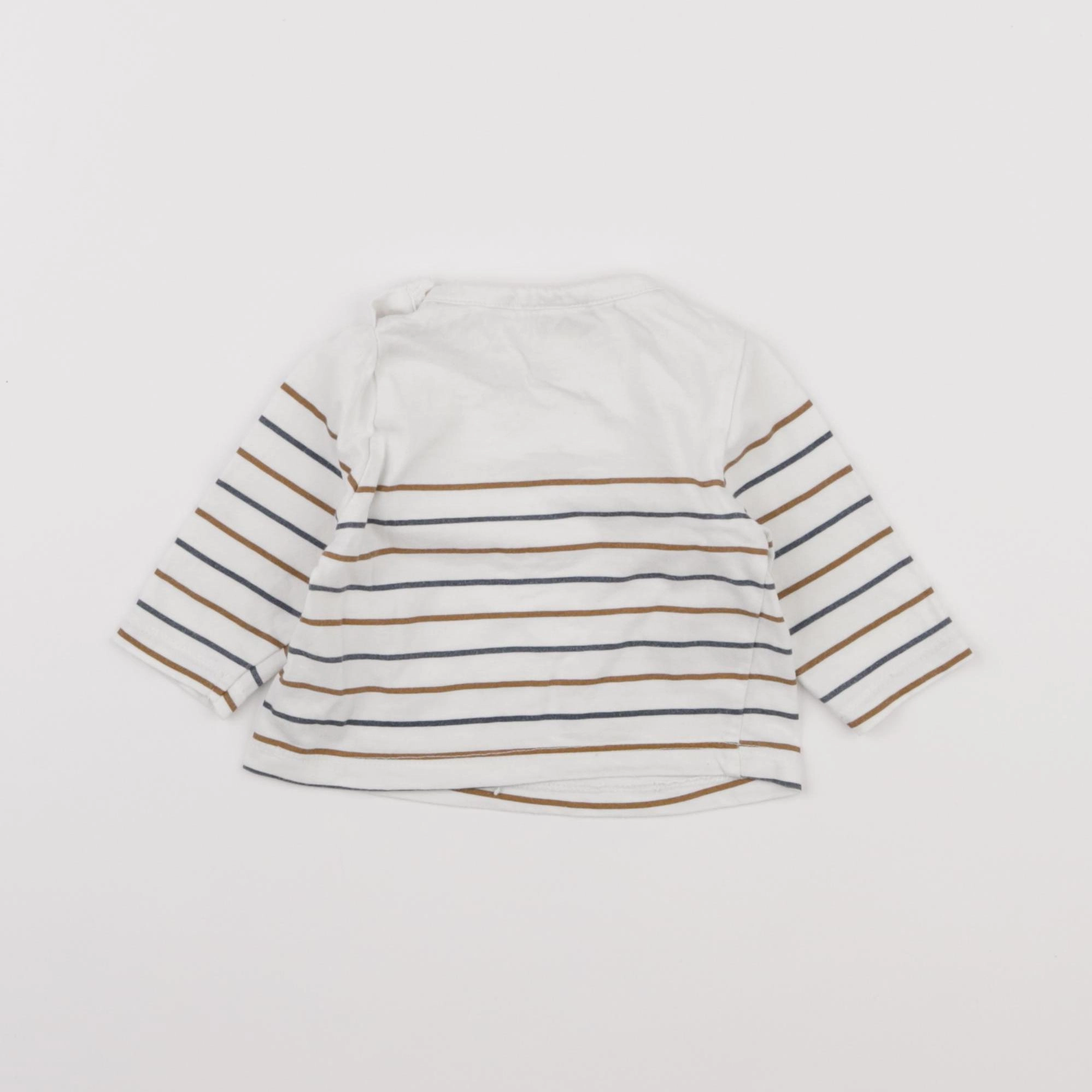 Tape à l'oeil - tee-shirt blanc - 3 mois