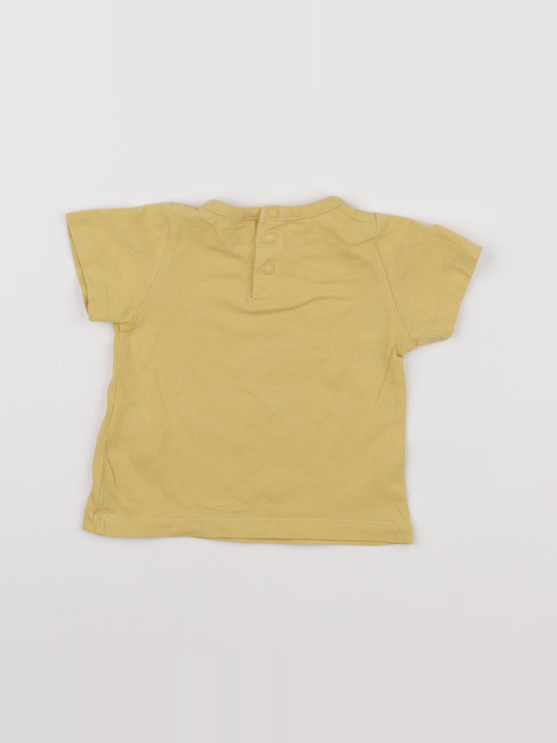 Tape à l'oeil - tee-shirt jaune - 6 mois
