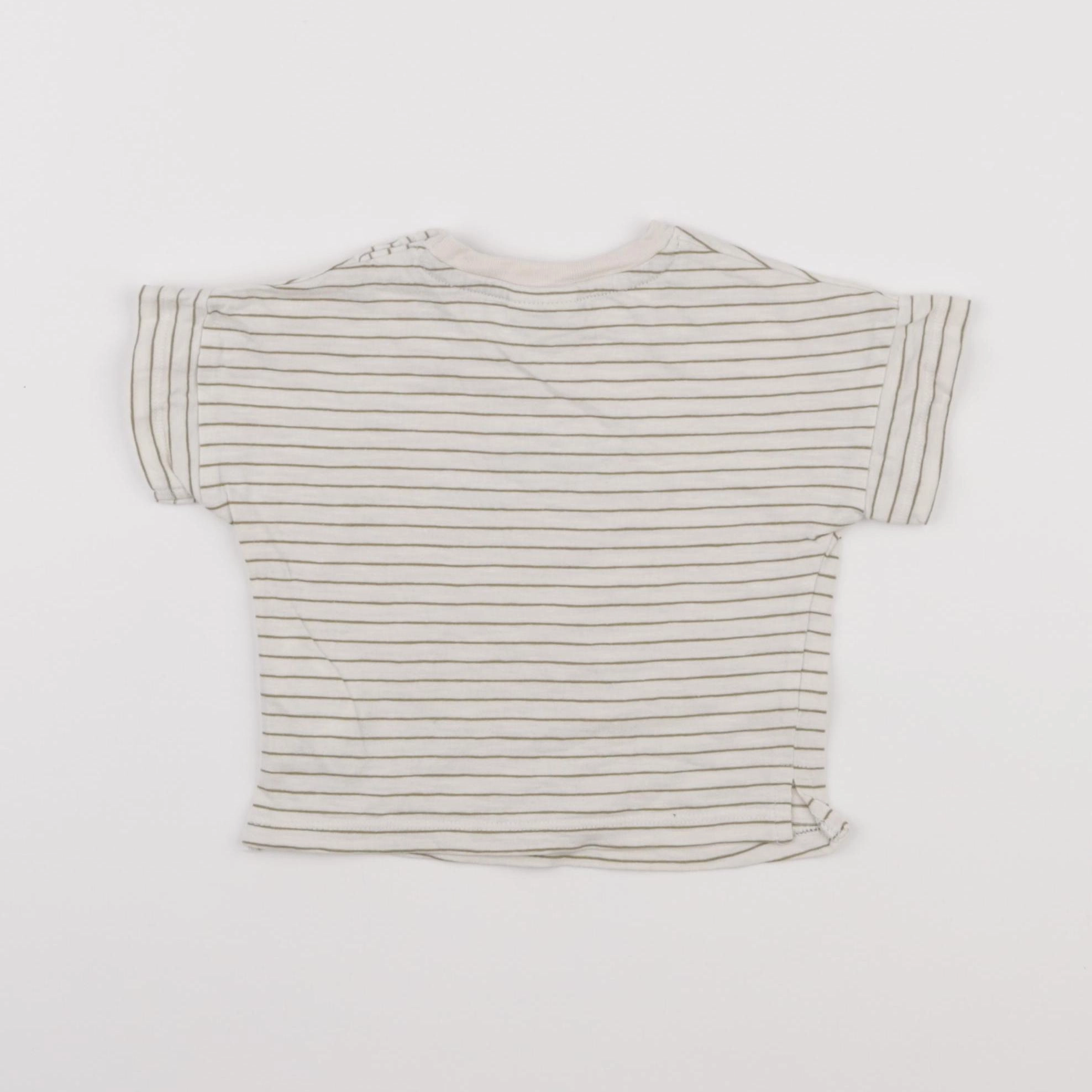 Tape à l'oeil - tee-shirt blanc - 6 mois
