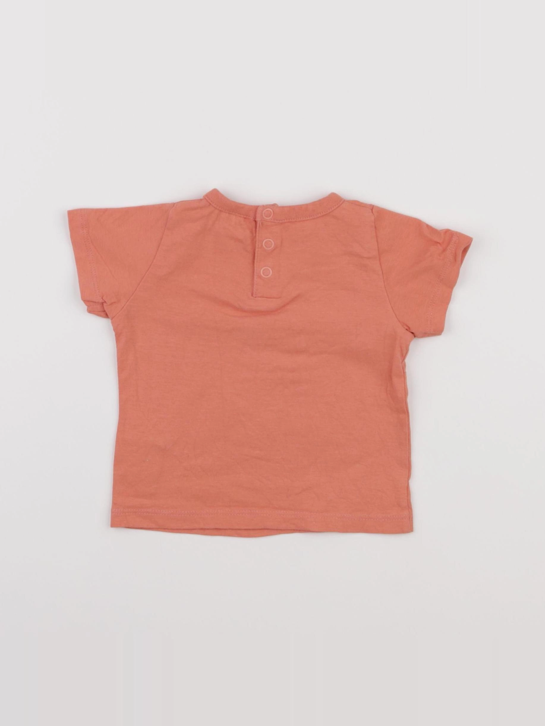 Tape à l'oeil - tee-shirt rouge - 6 mois