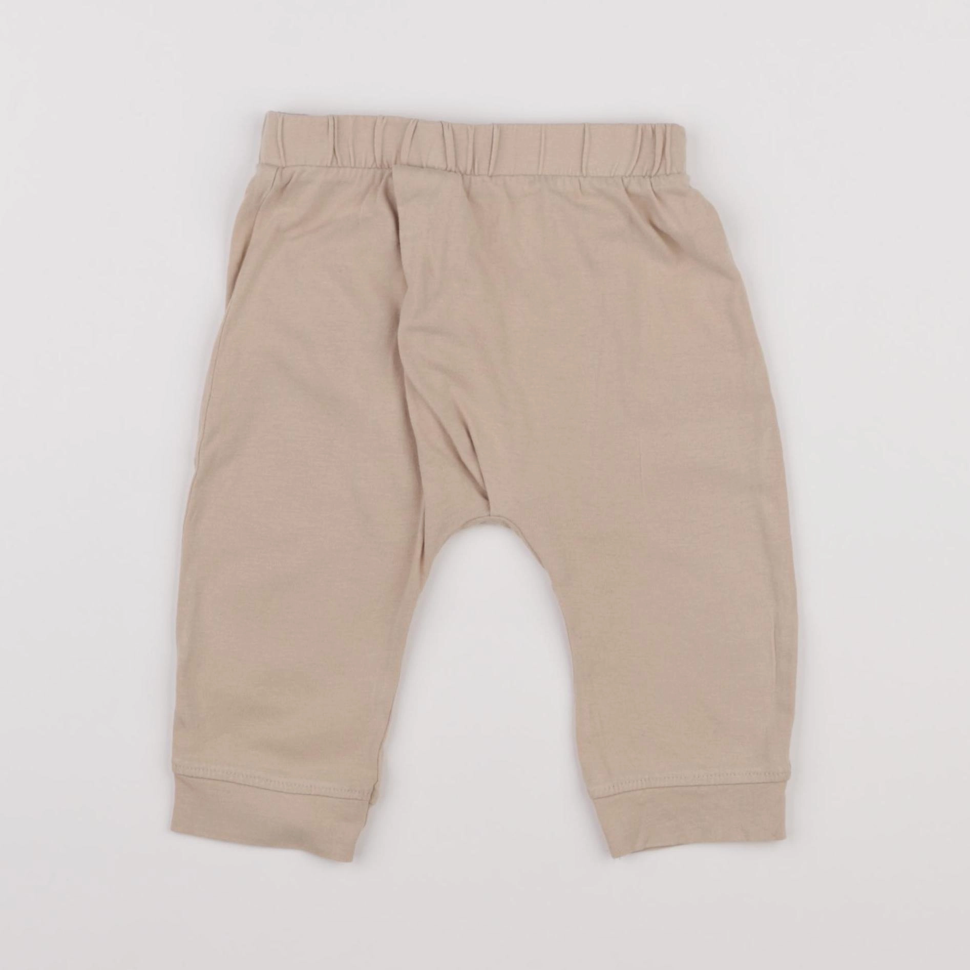 Vertbaudet - sarouel beige - 12 mois