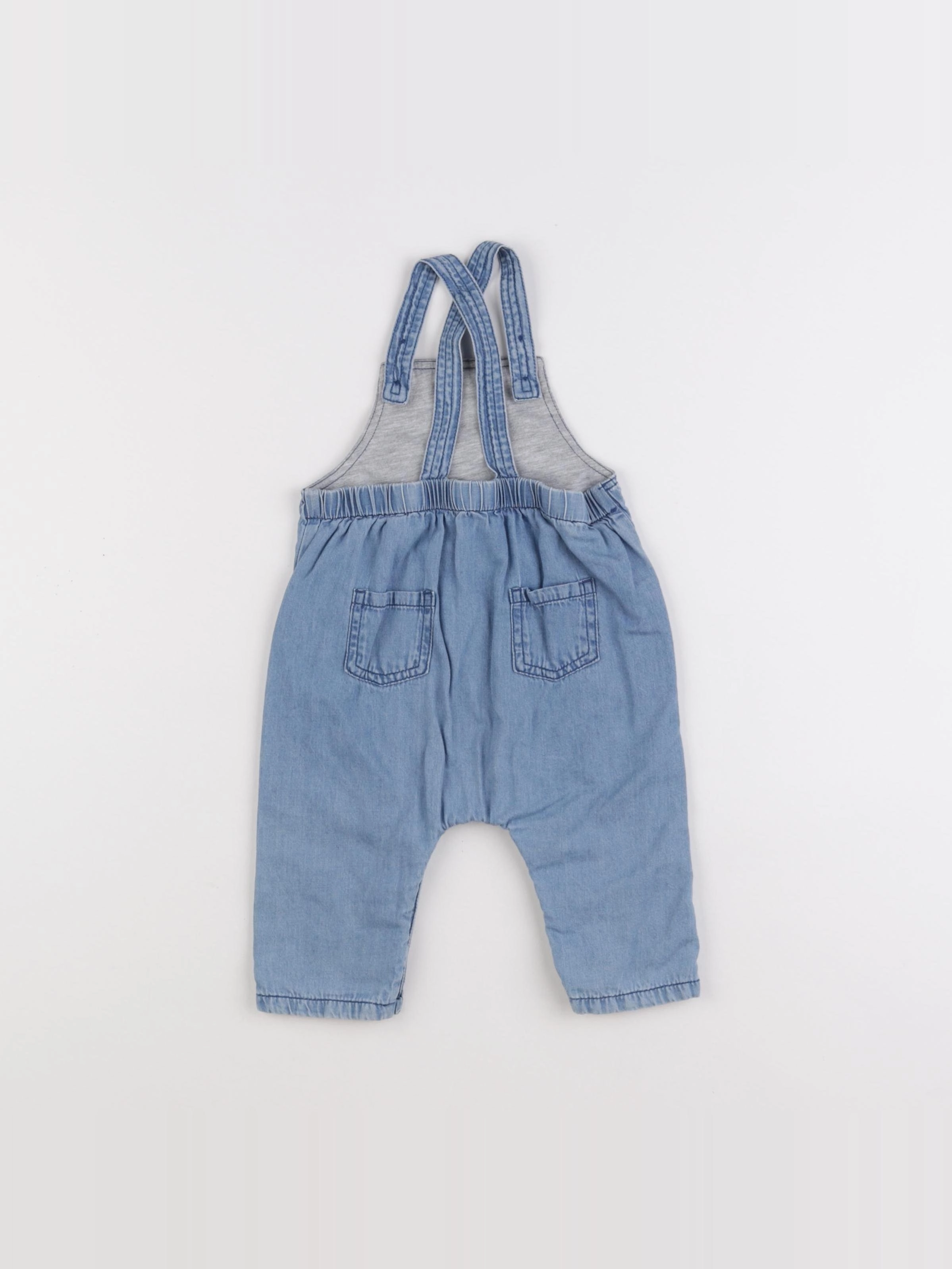 Boutchou - salopette bleu - 6 mois