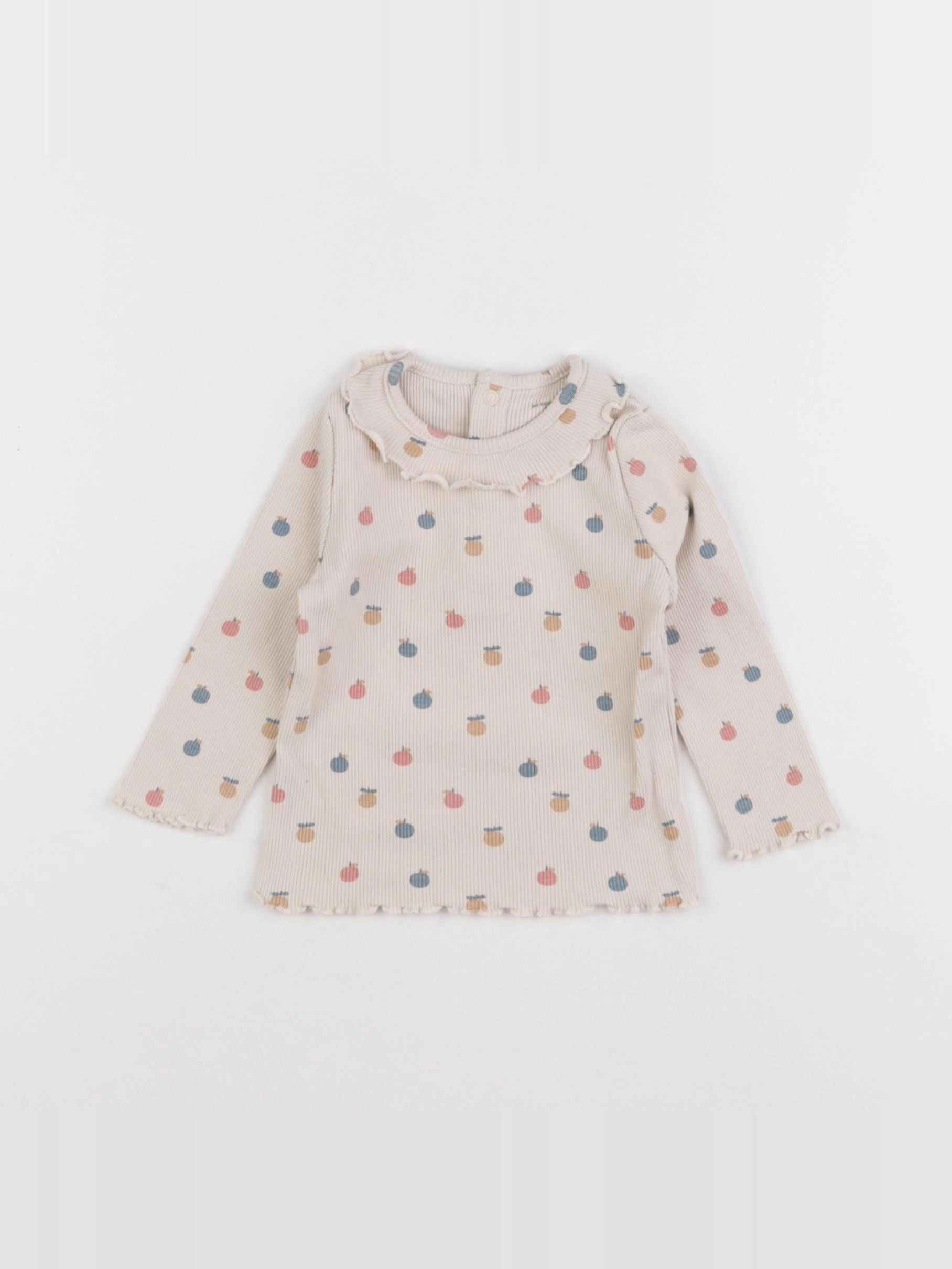 Boutchou - tee-shirt beige - 9 mois