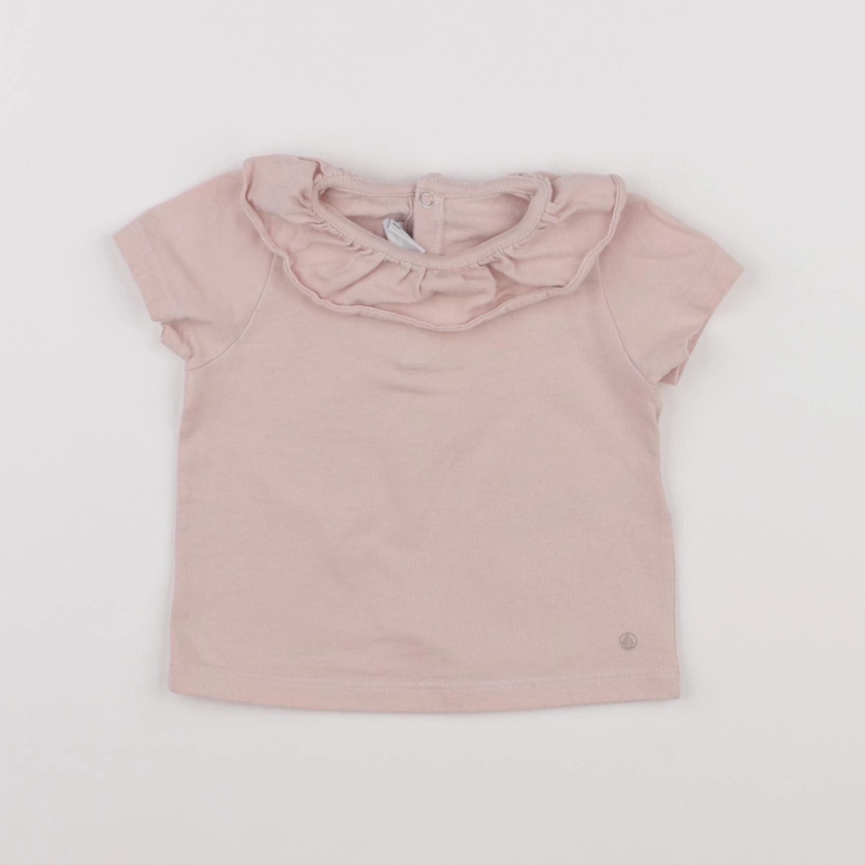 Petit Bateau - tee-shirt rose - 6 mois