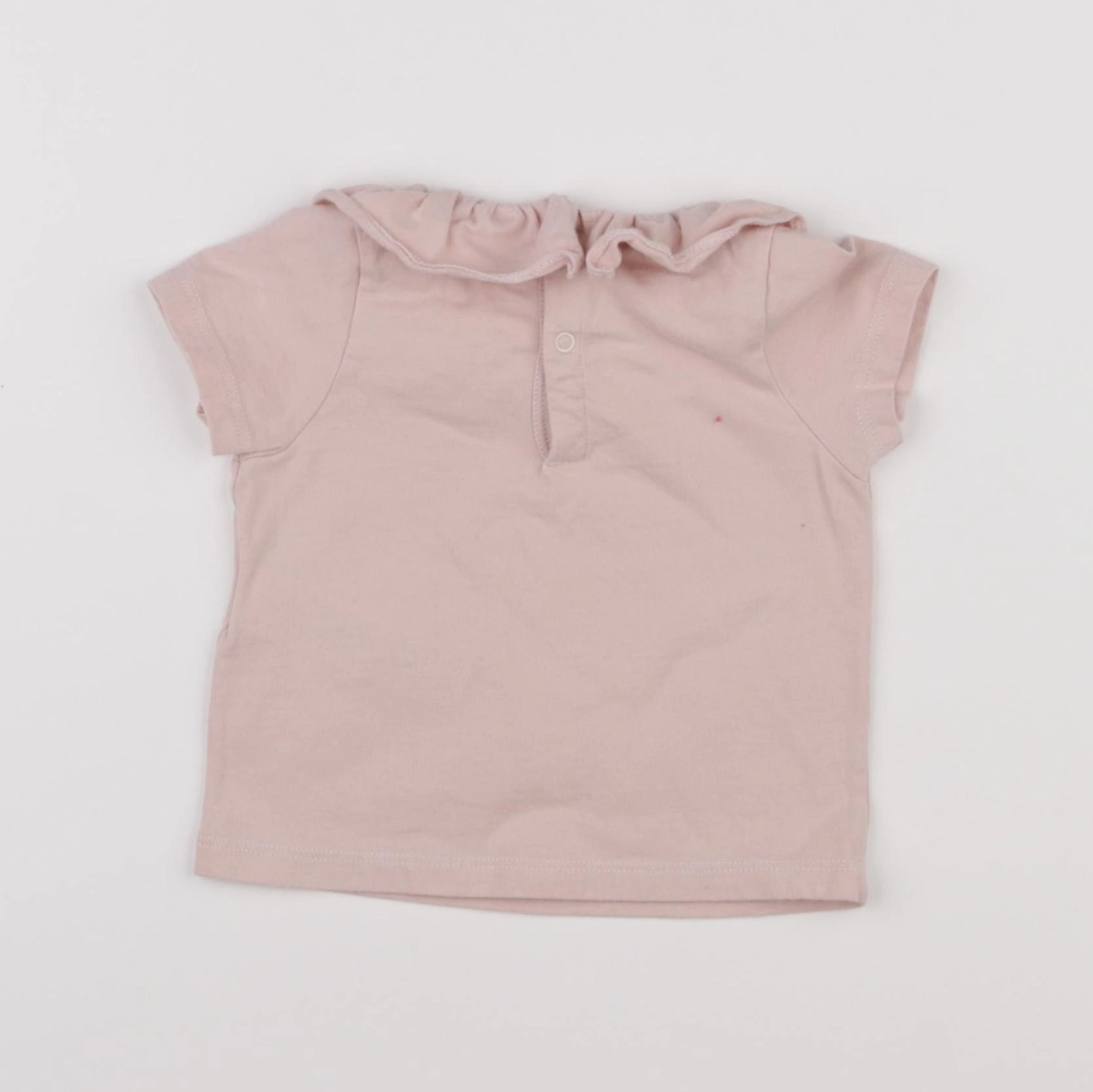 Petit Bateau - tee-shirt rose - 6 mois